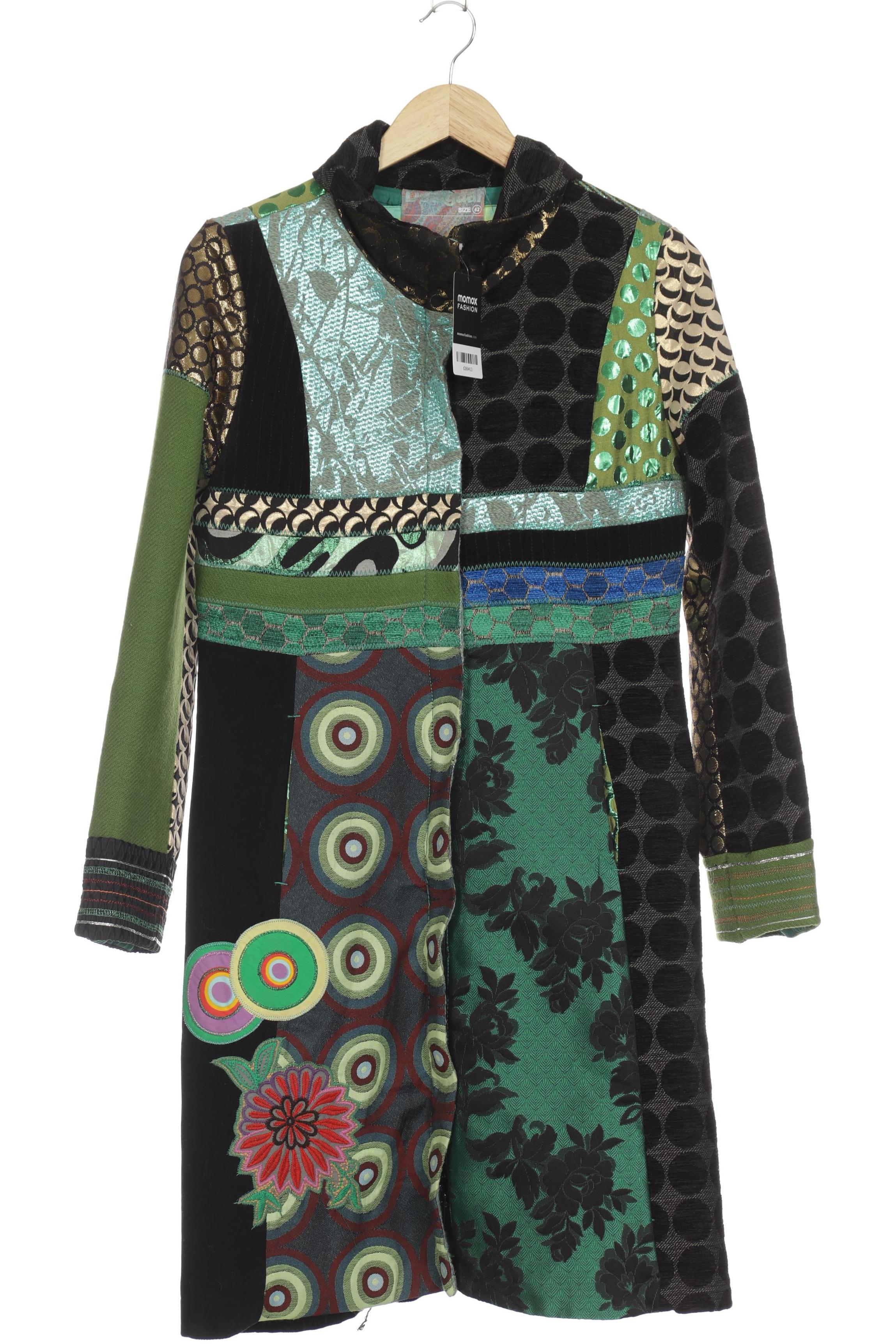 

Desigual Damen Mantel, mehrfarbig, Gr. 42