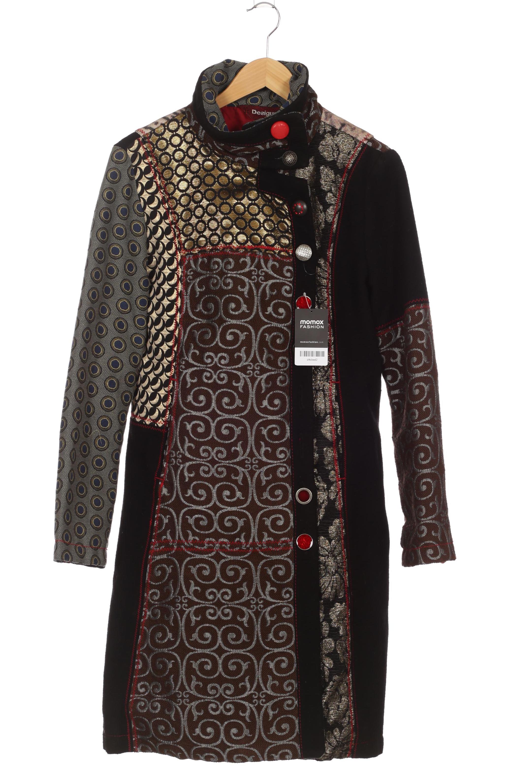 

Desigual Damen Mantel, schwarz, Gr. 46