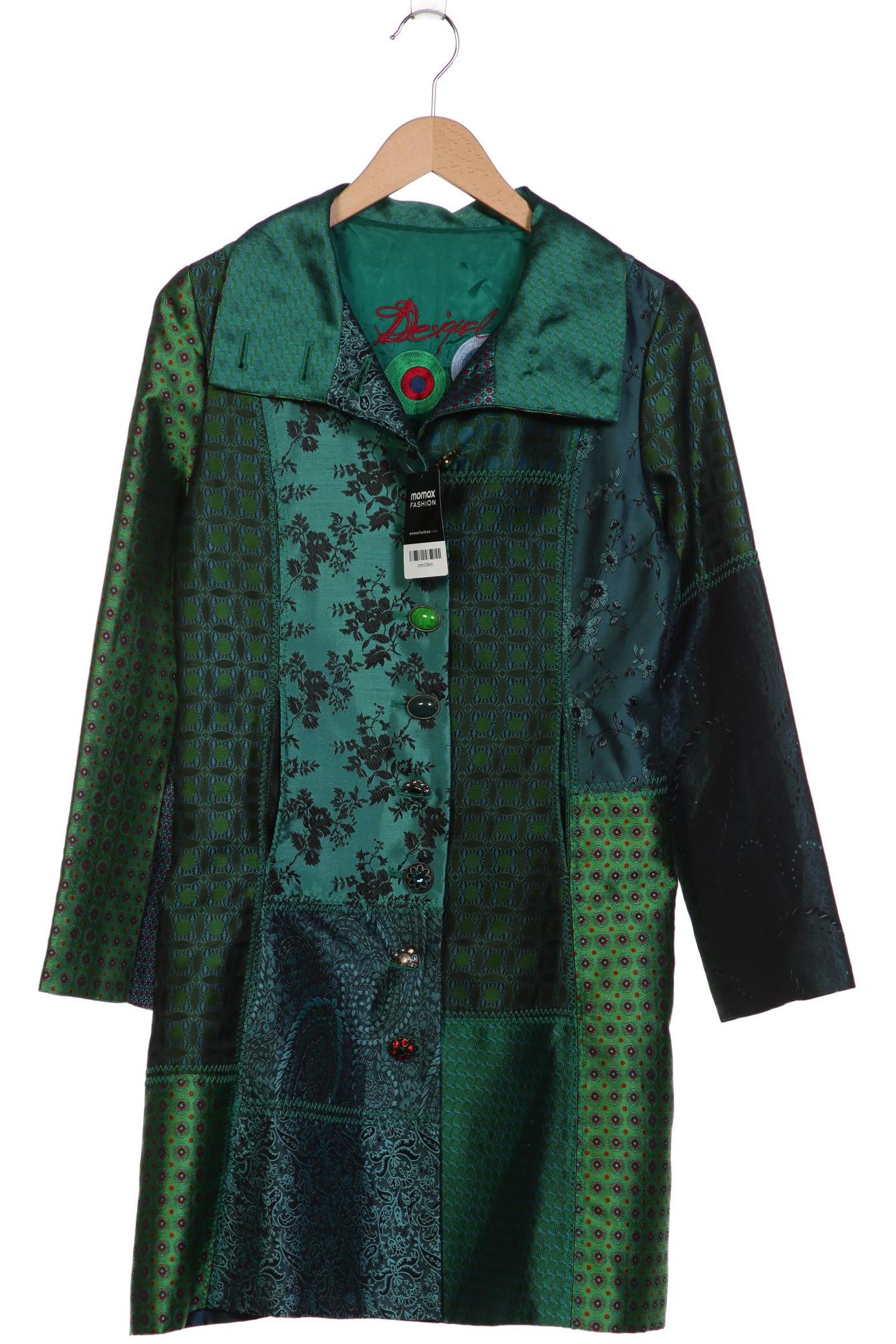 

Desigual Damen Mantel, grün, Gr. 40