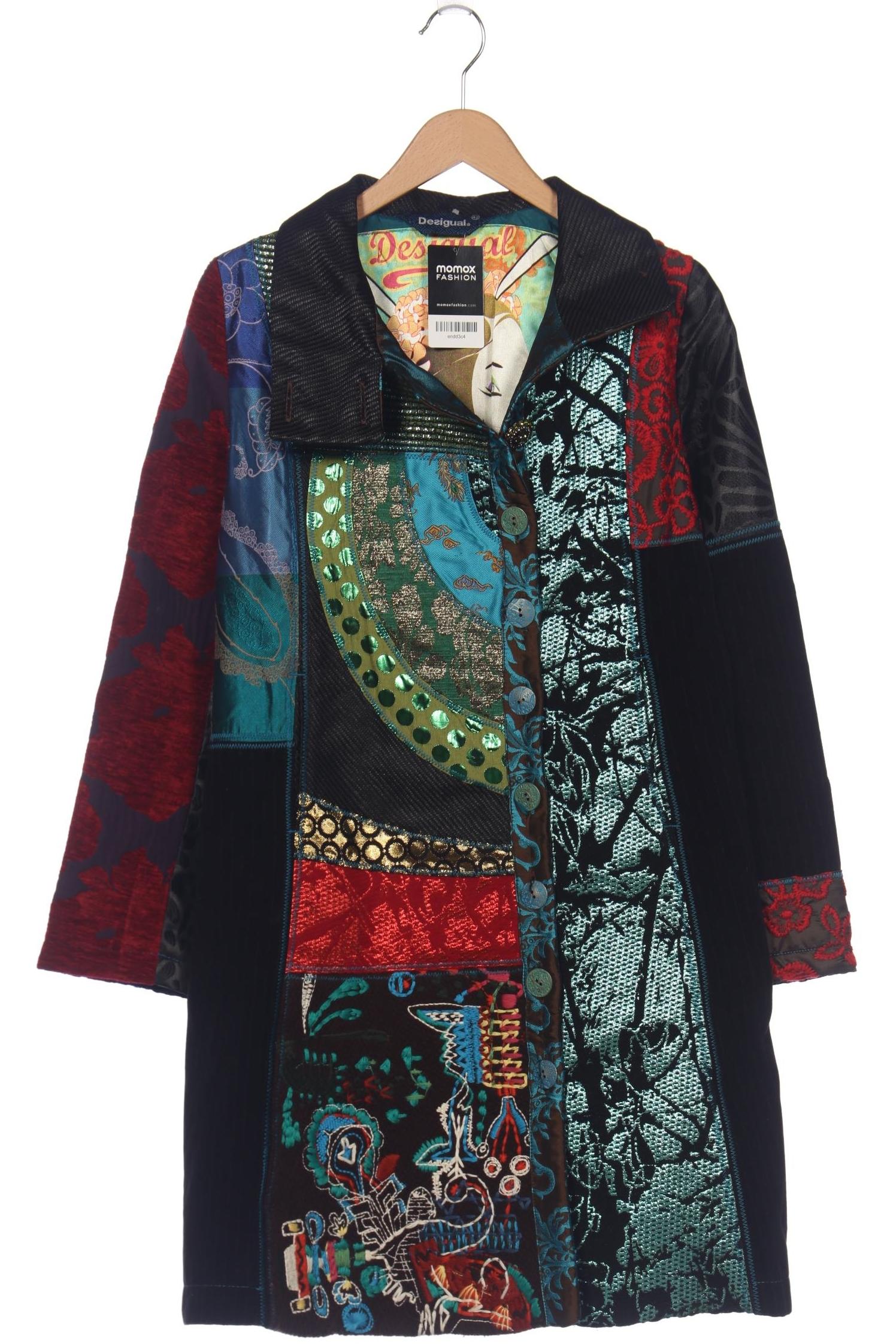 

Desigual Damen Mantel, mehrfarbig, Gr. 42
