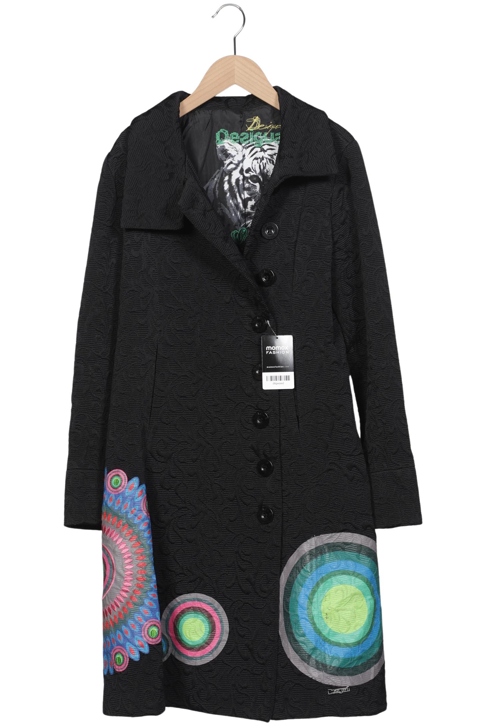 

Desigual Damen Mantel, schwarz, Gr. 40