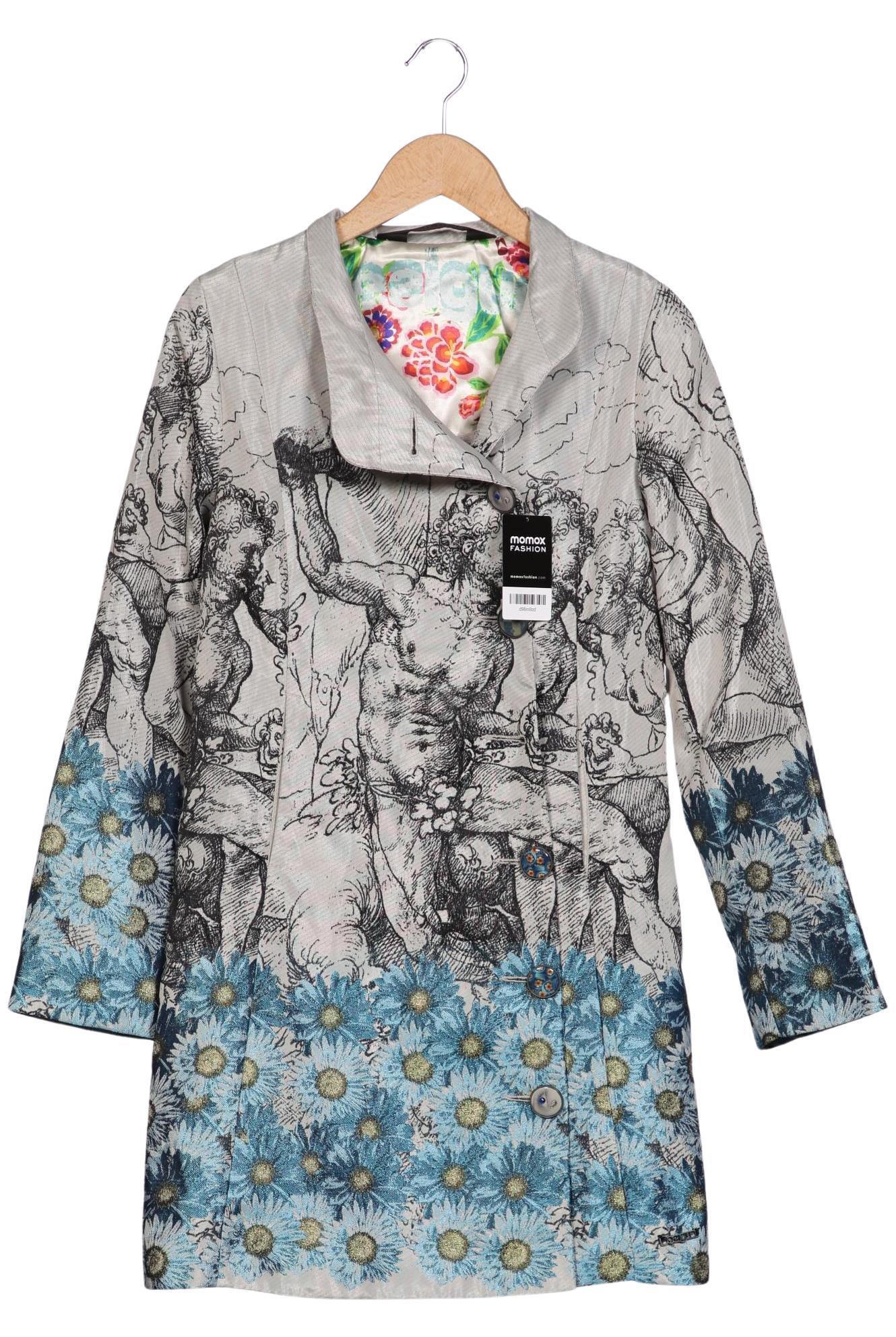 

Desigual Damen Mantel, mehrfarbig, Gr. 40