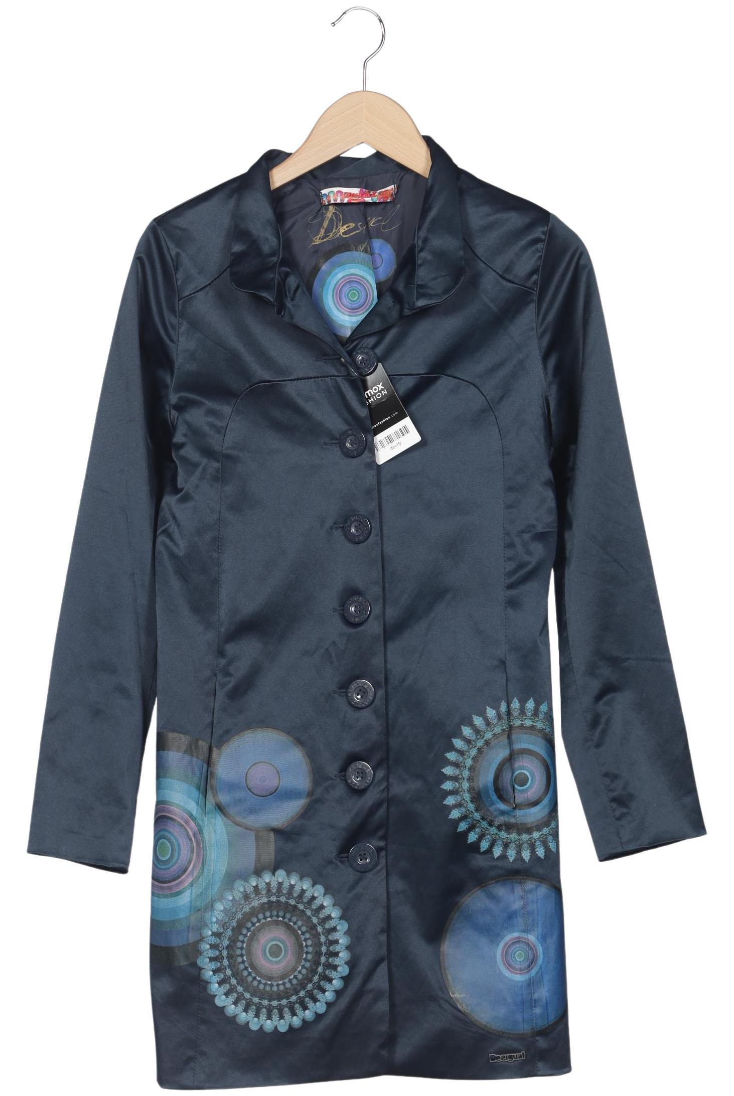 

Desigual Damen Mantel, marineblau, Gr. 38