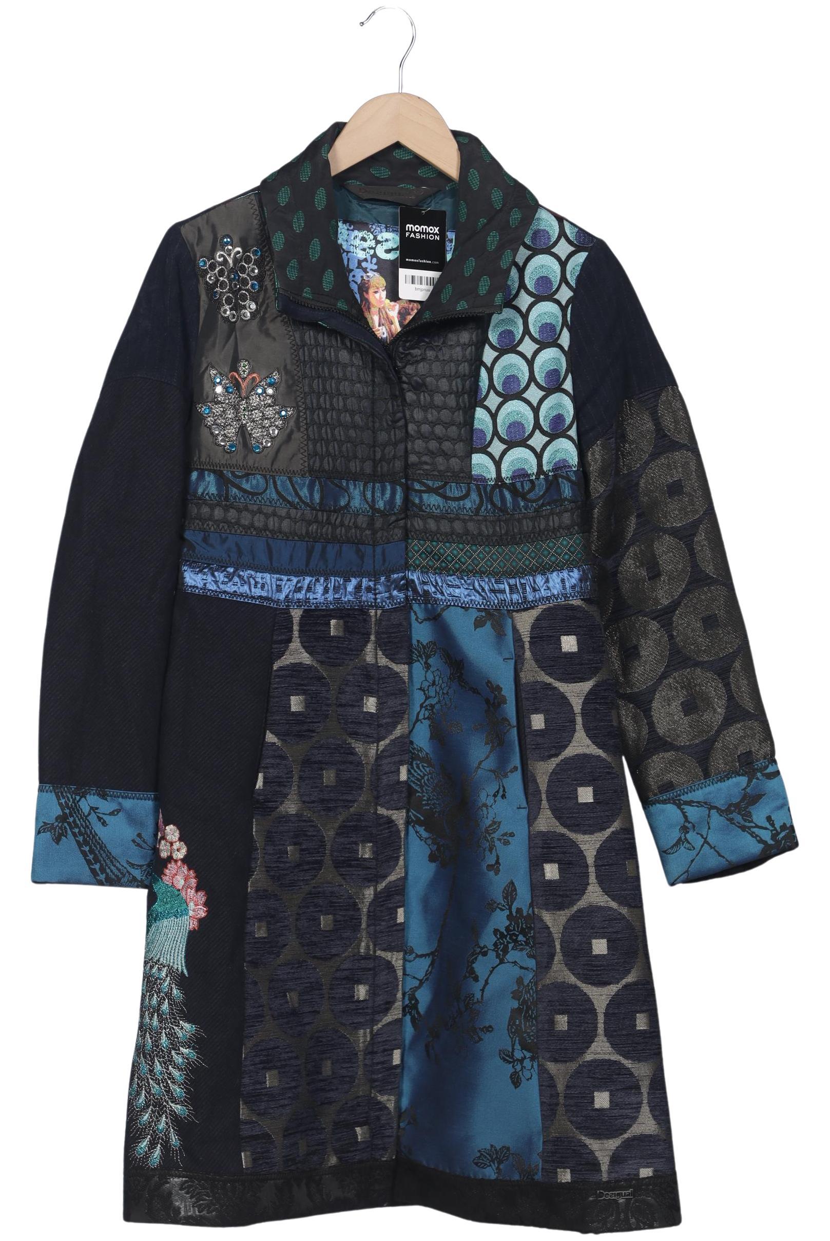 

Desigual Damen Mantel, mehrfarbig, Gr. 42