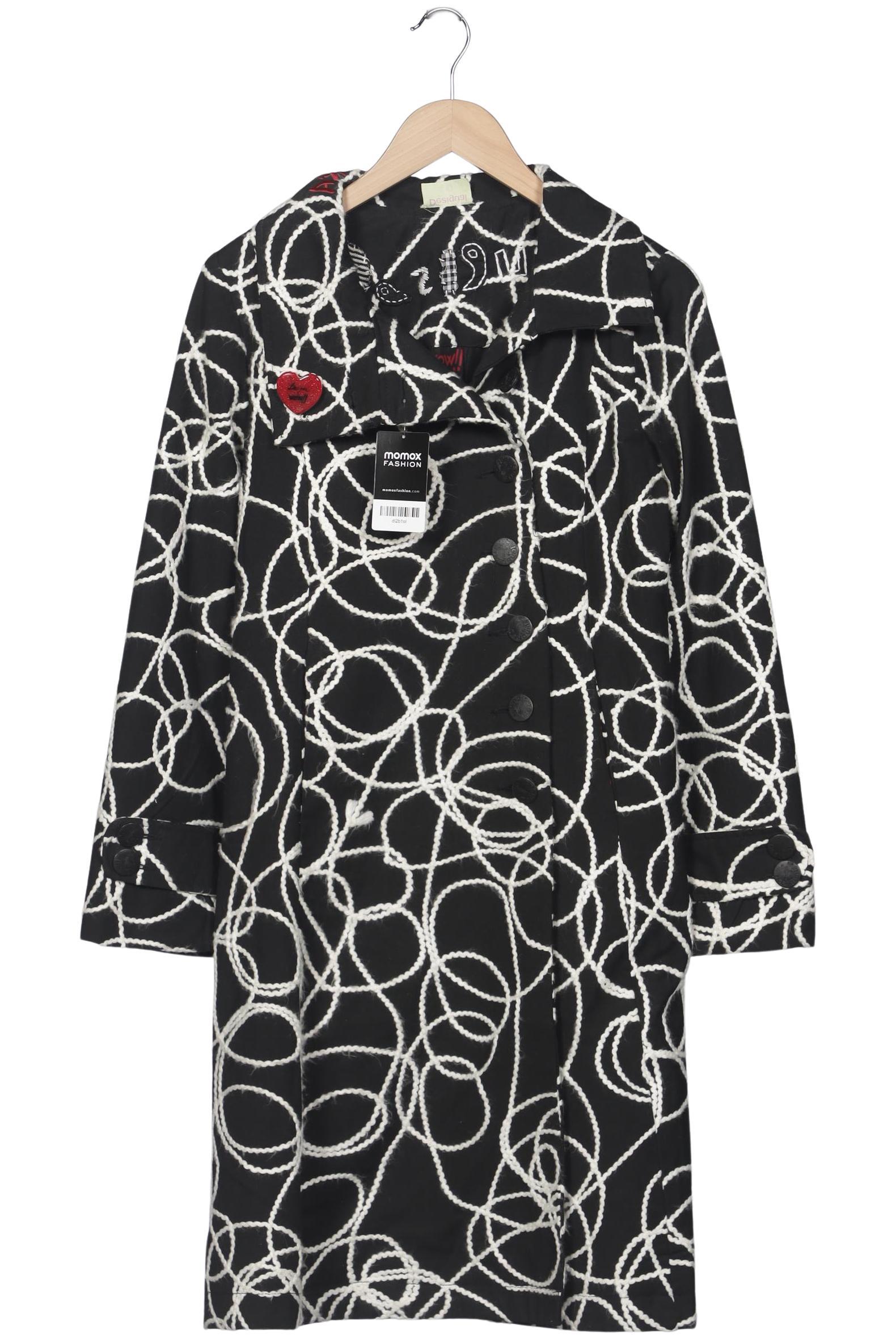 

Desigual Damen Mantel, mehrfarbig, Gr. 40
