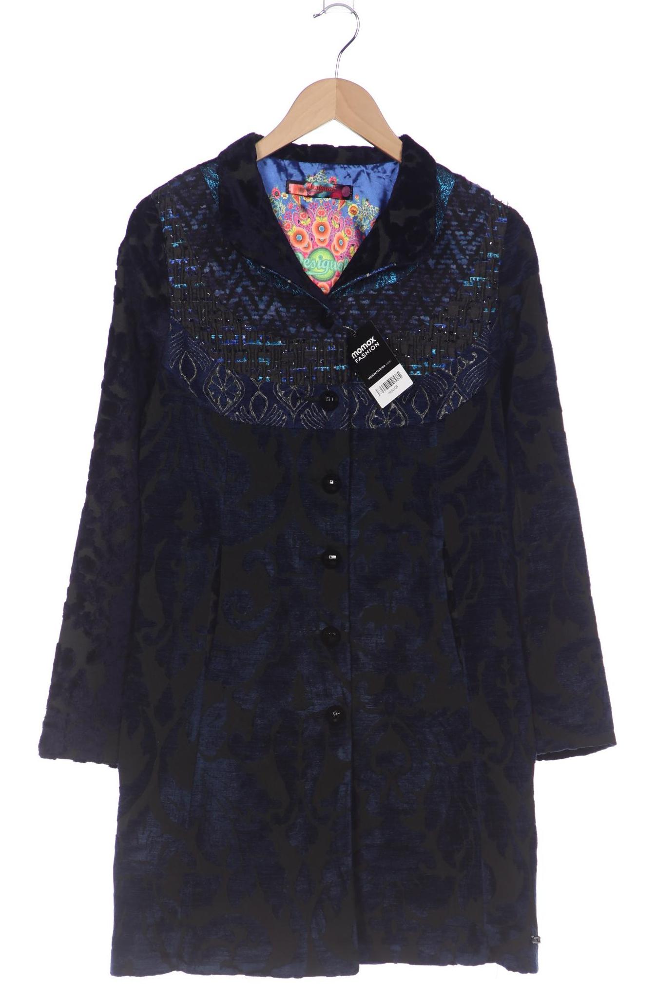 

Desigual Damen Mantel, marineblau, Gr. 38