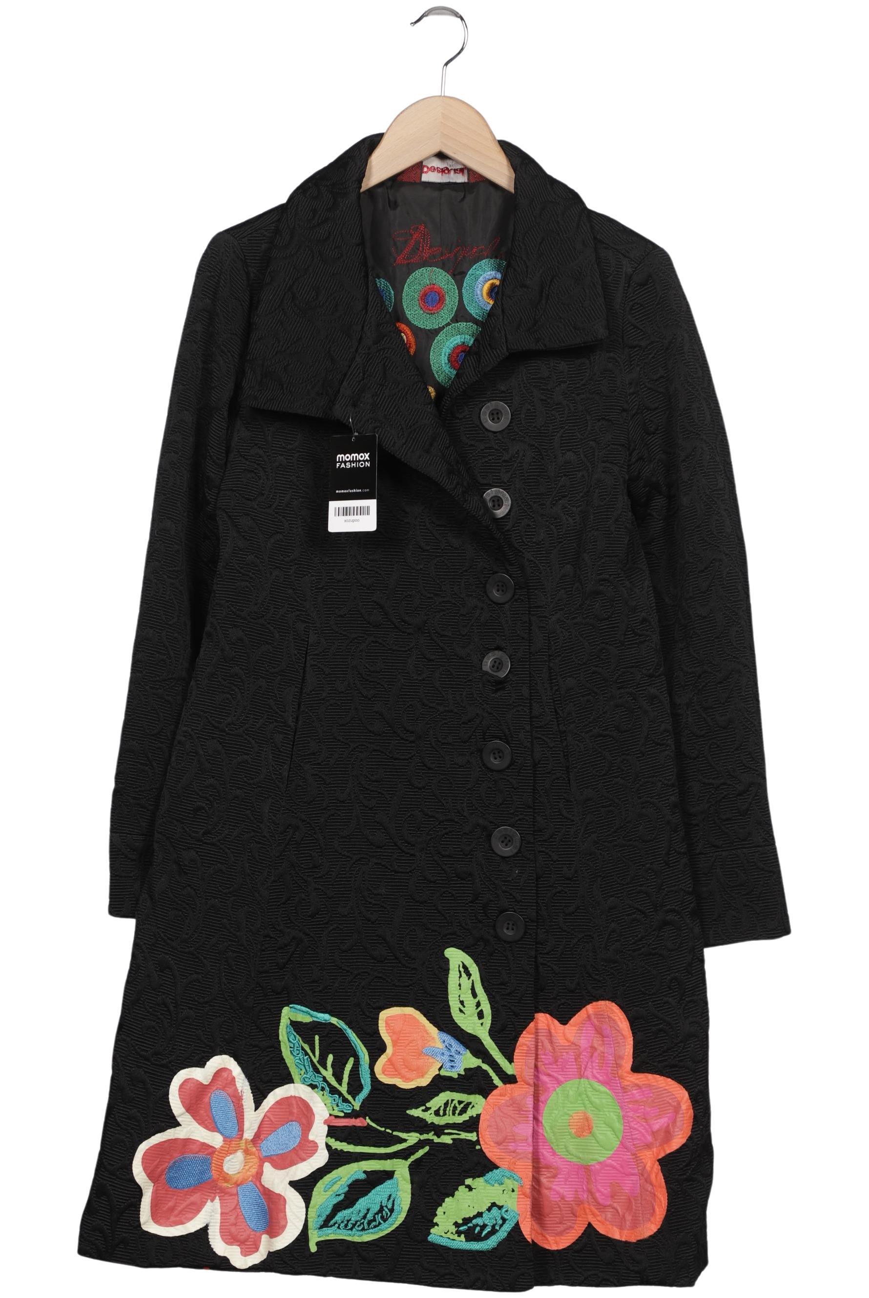 

Desigual Damen Mantel, schwarz, Gr. 44