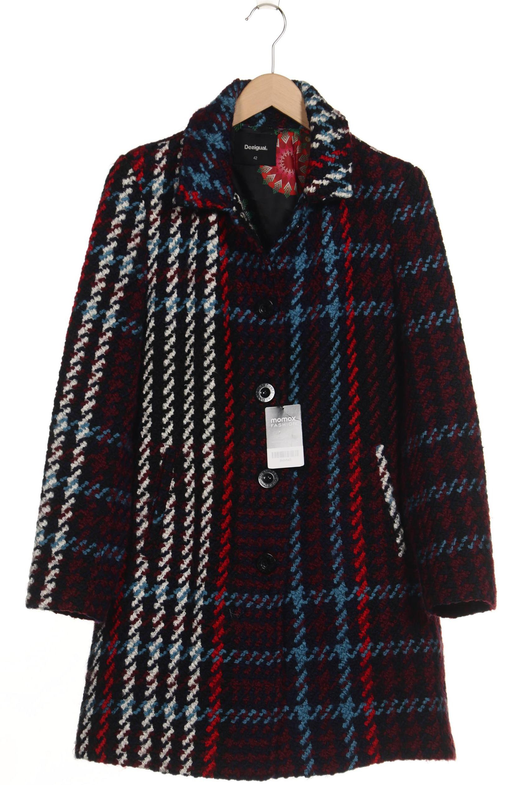 

Desigual Damen Mantel, mehrfarbig, Gr. 42