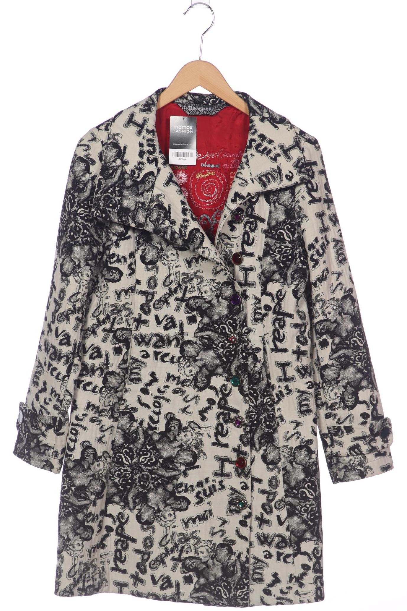 

Desigual Damen Mantel, schwarz, Gr. 44