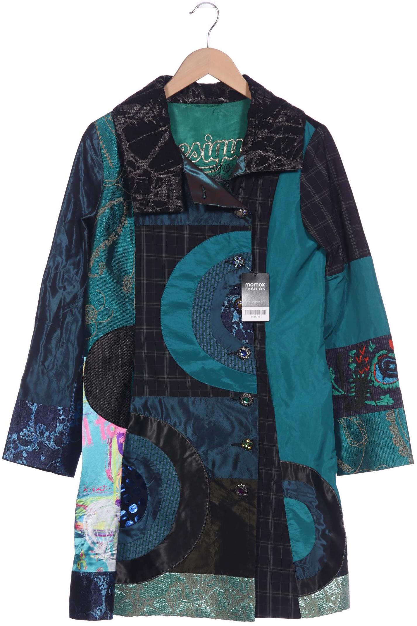 

Desigual Damen Mantel, mehrfarbig, Gr. 42