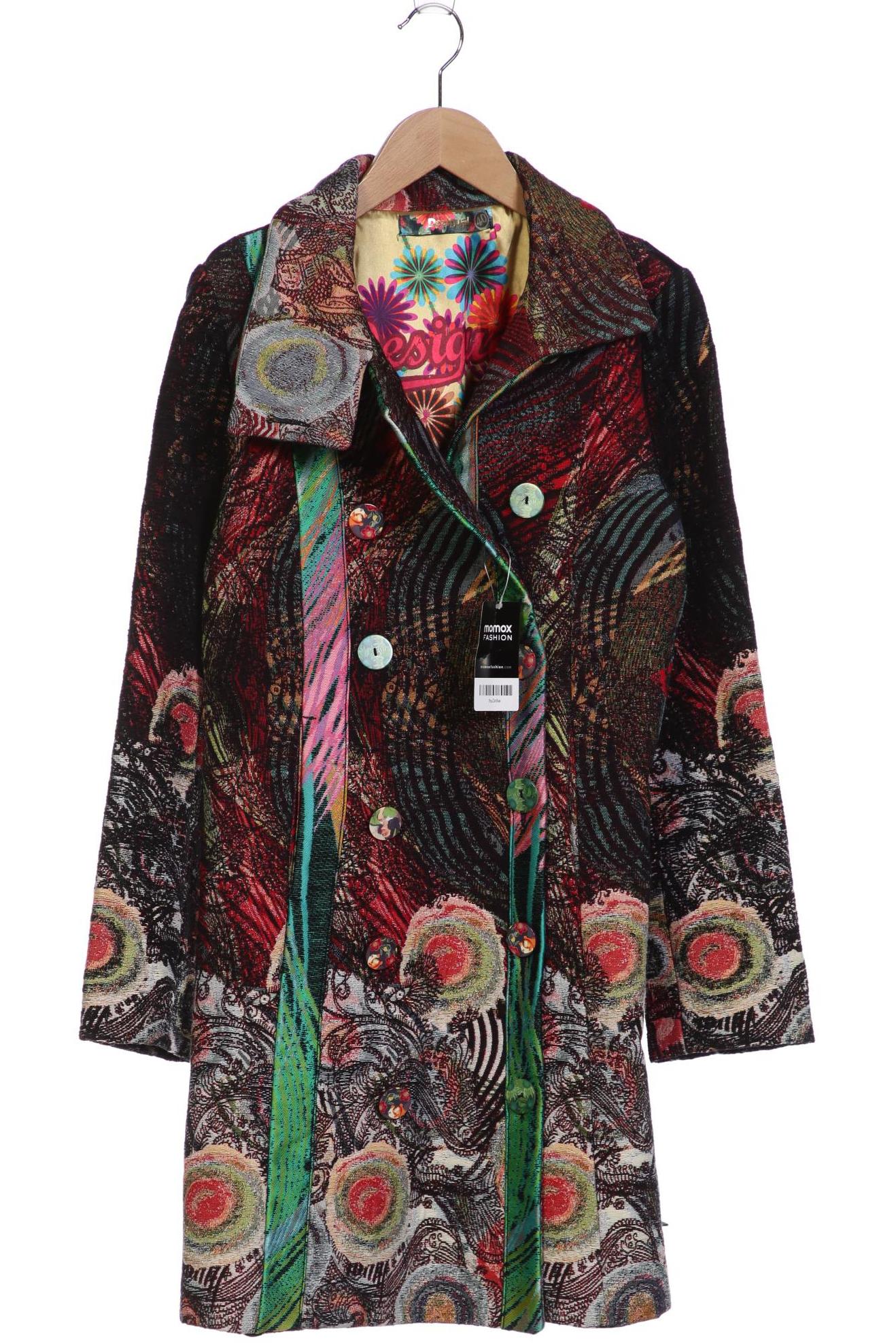 

Desigual Damen Mantel, mehrfarbig, Gr. 40