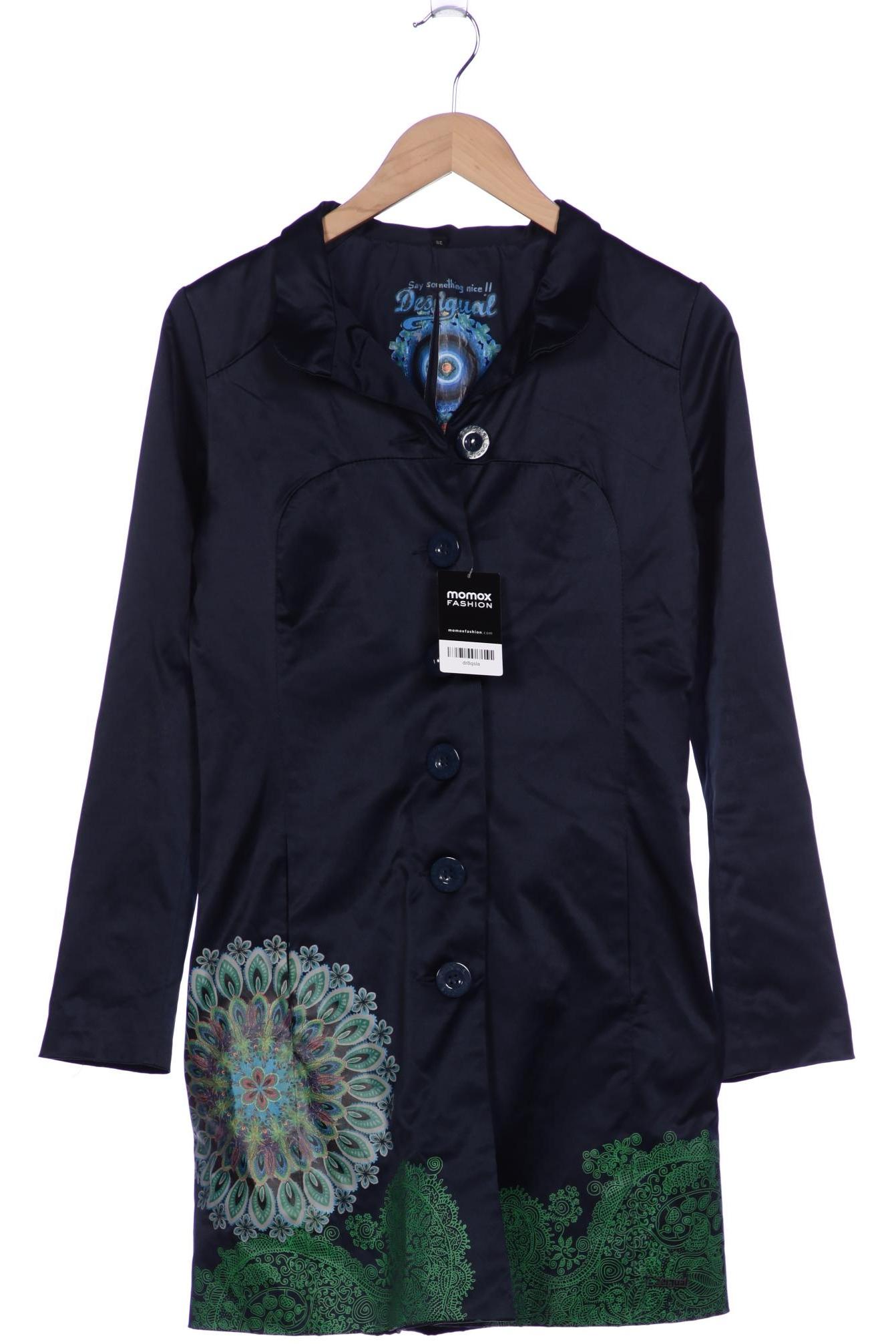 

Desigual Damen Mantel, marineblau, Gr. 38