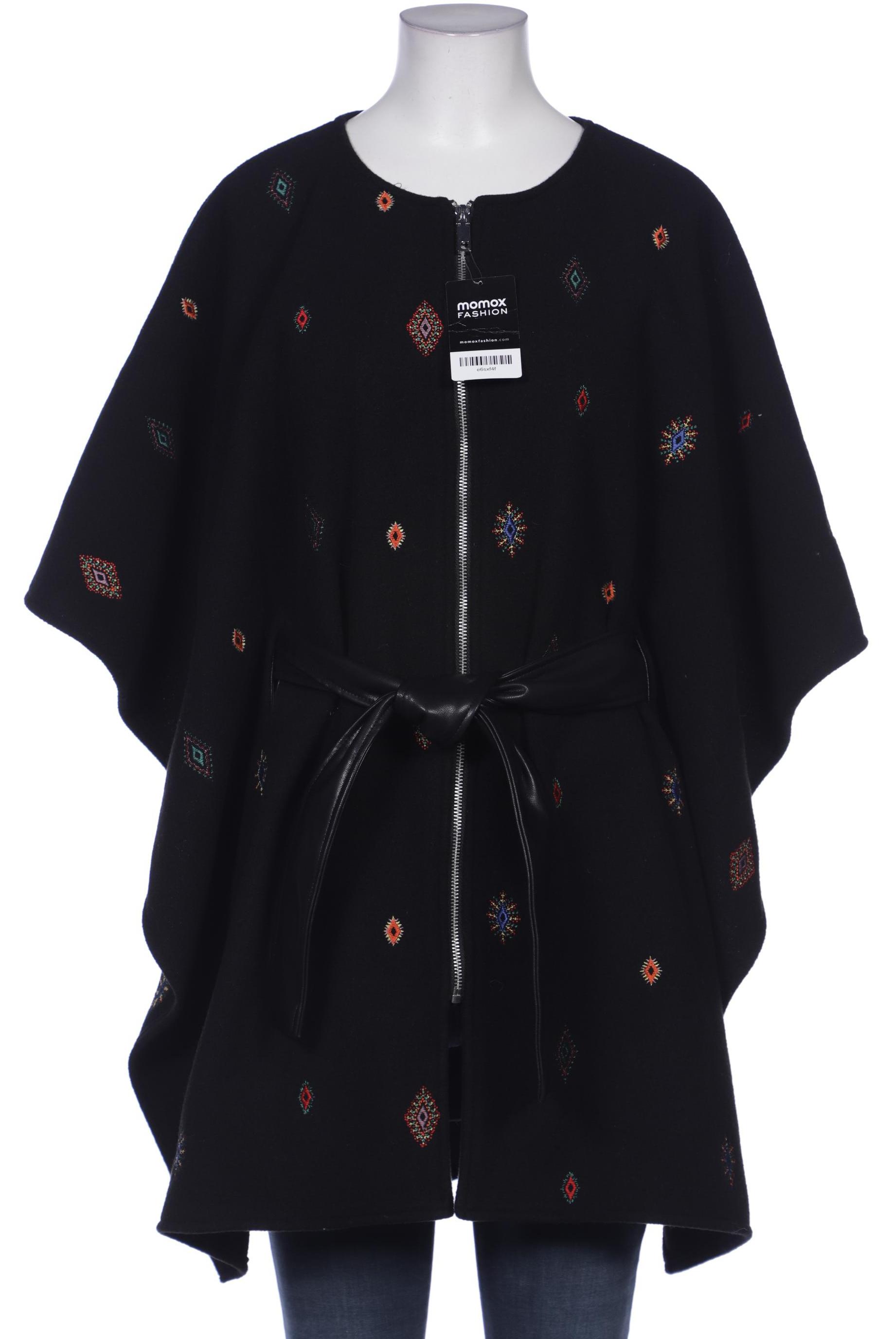 

Desigual Damen Mantel, schwarz, Gr. uni