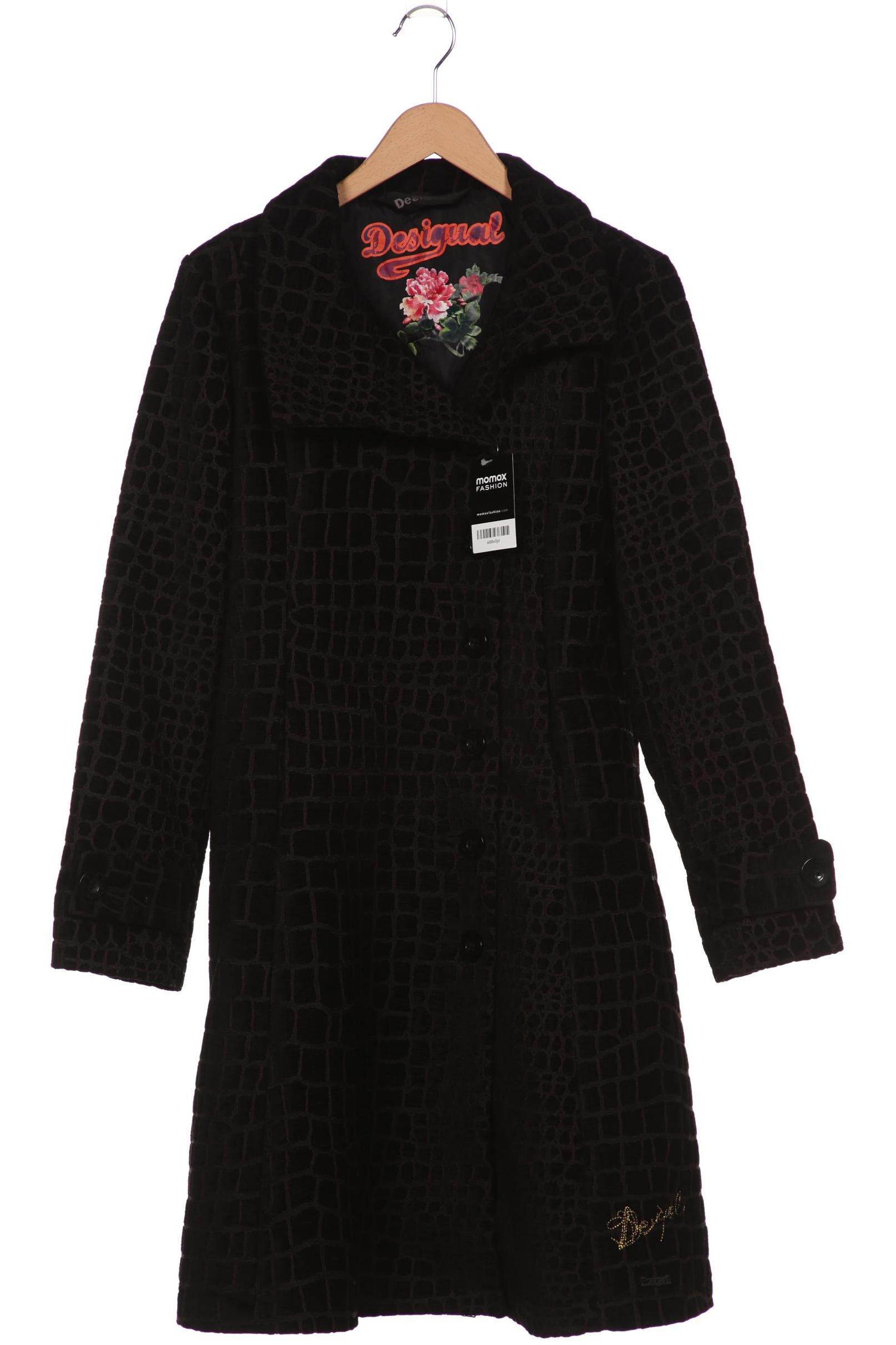 

Desigual Damen Mantel, schwarz, Gr. 44