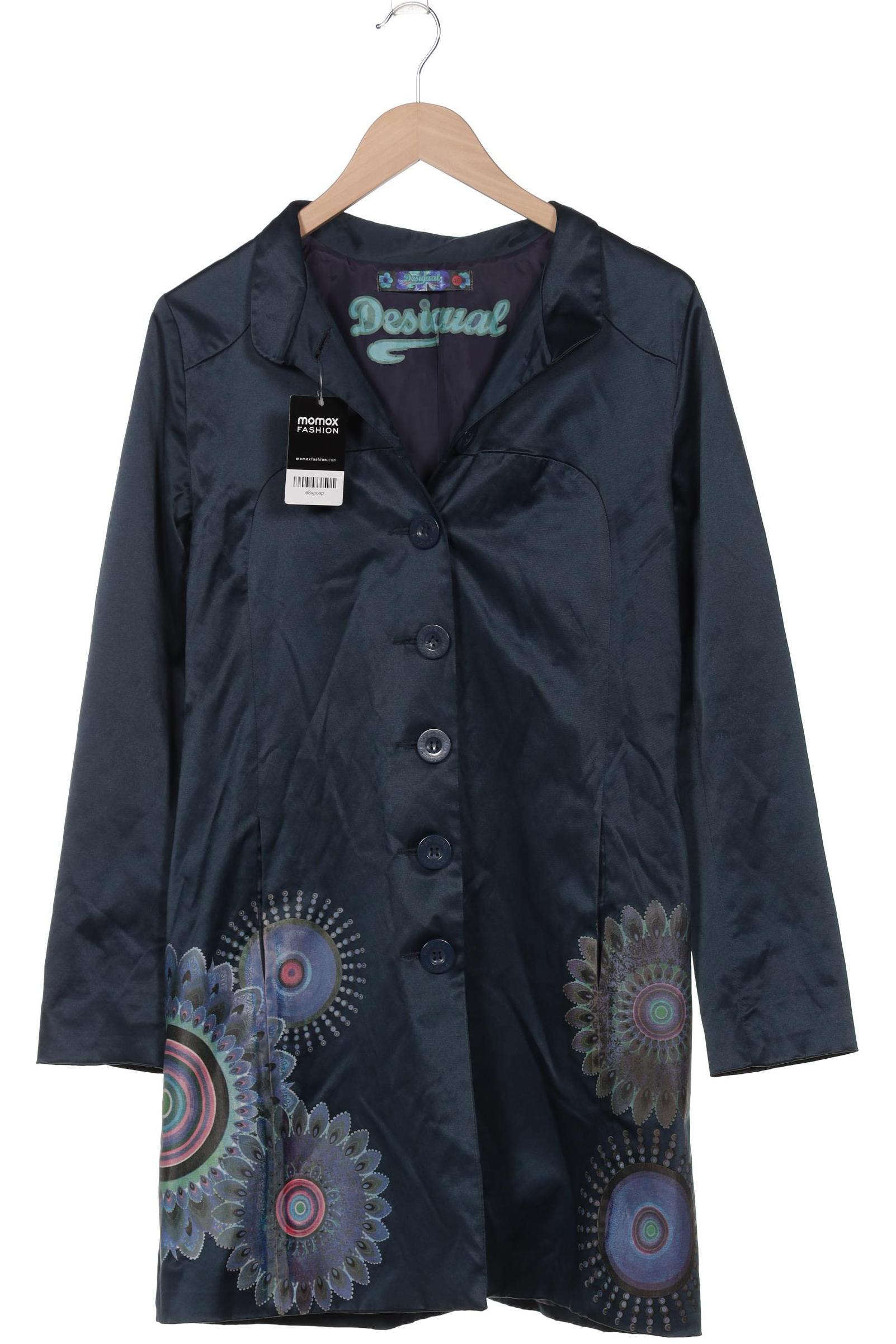 

Desigual Damen Mantel, marineblau, Gr. 40