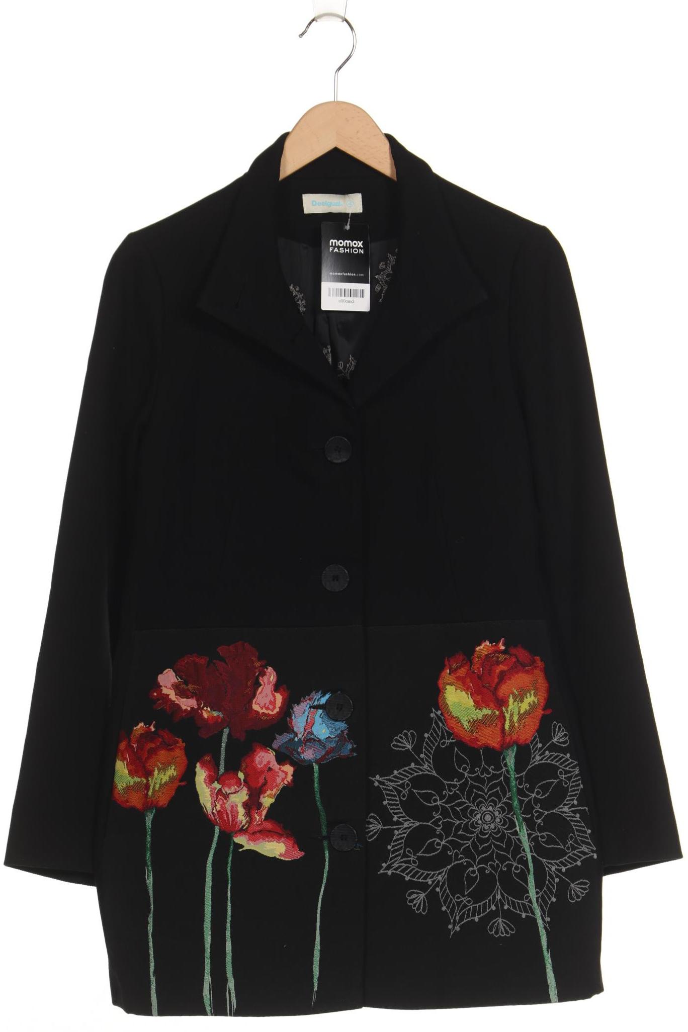 

Desigual Damen Mantel, schwarz, Gr. 40