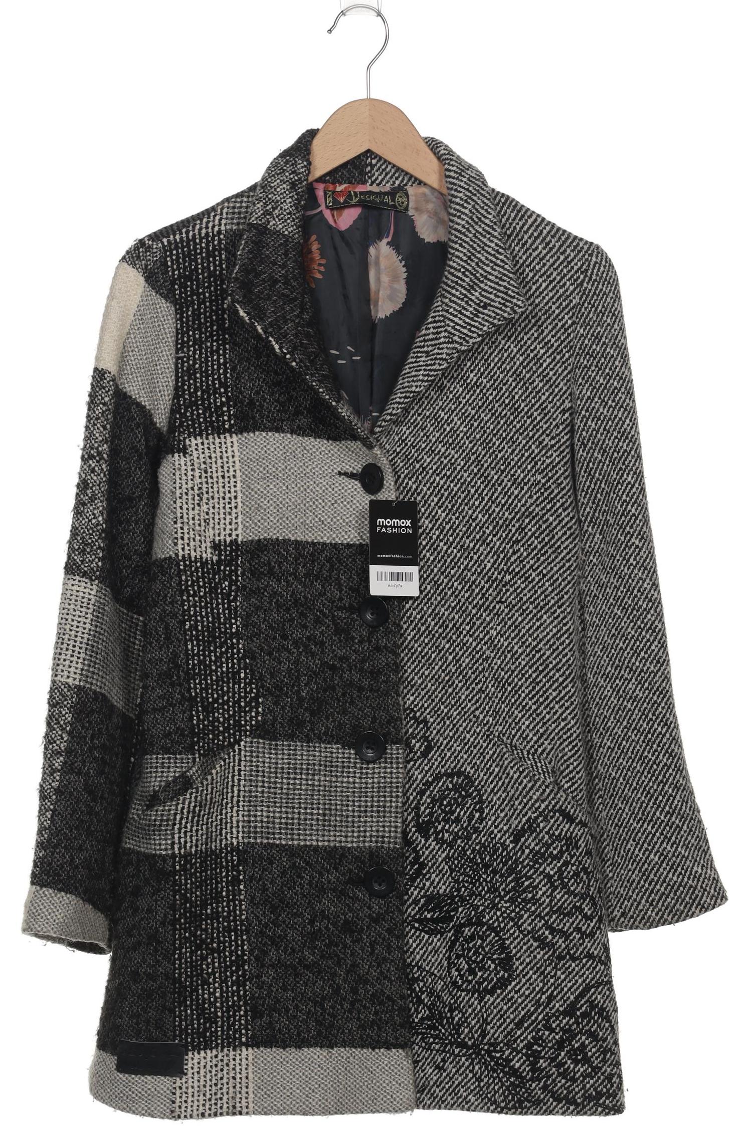 

Desigual Damen Mantel, grau, Gr. 38