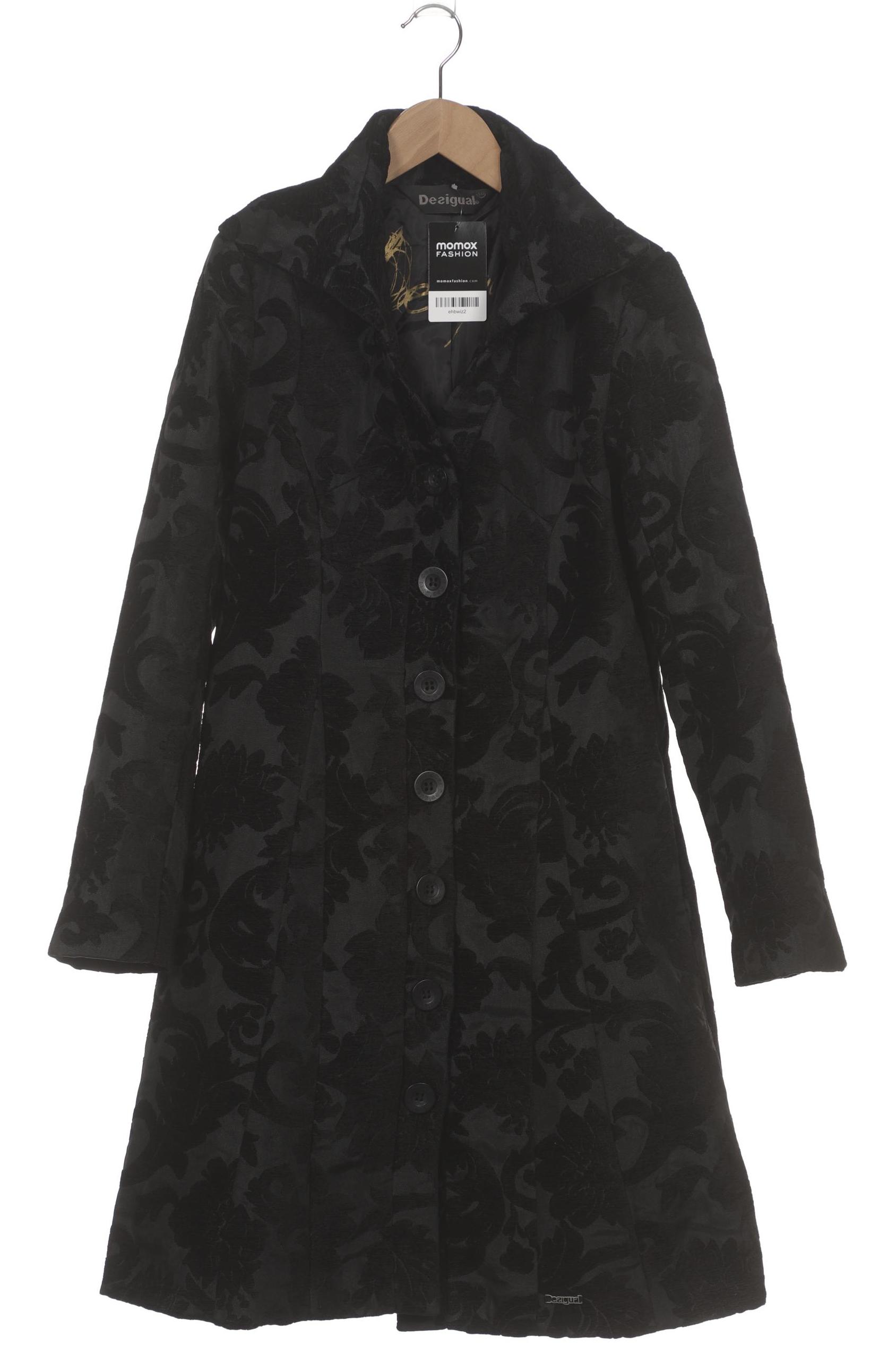 

Desigual Damen Mantel, schwarz, Gr. 40