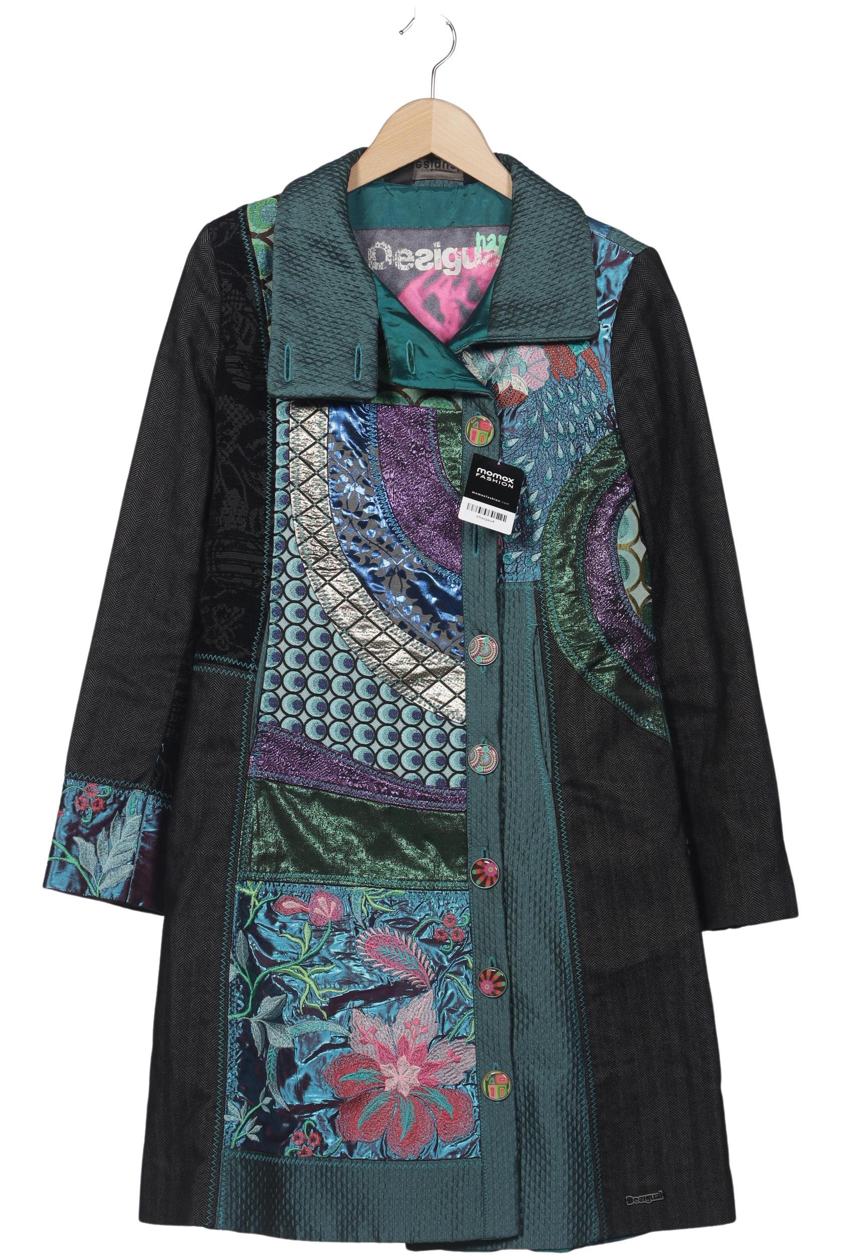 

Desigual Damen Mantel, mehrfarbig, Gr. 38