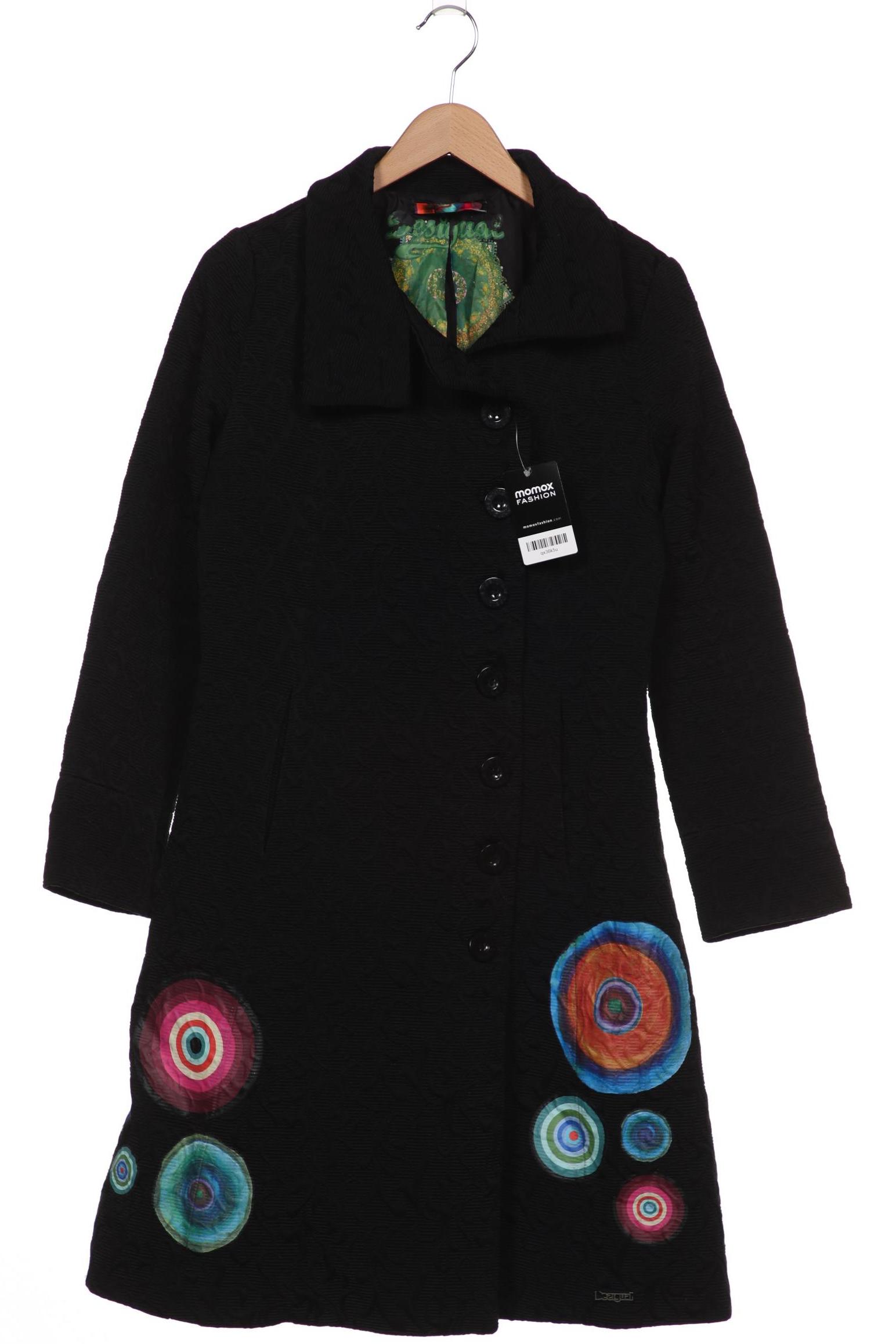 

Desigual Damen Mantel, schwarz, Gr. 42