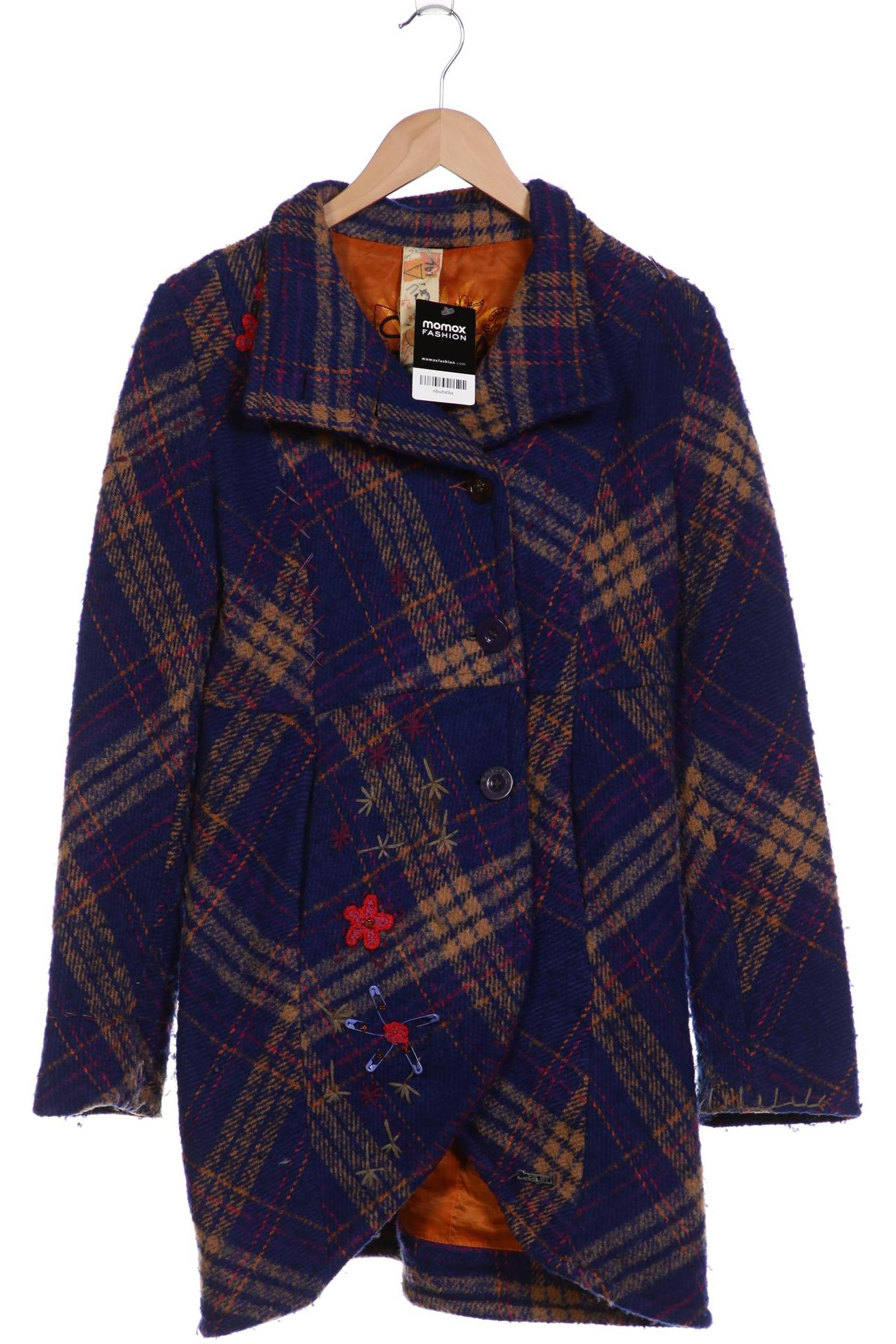 

Desigual Damen Mantel, marineblau, Gr. 42