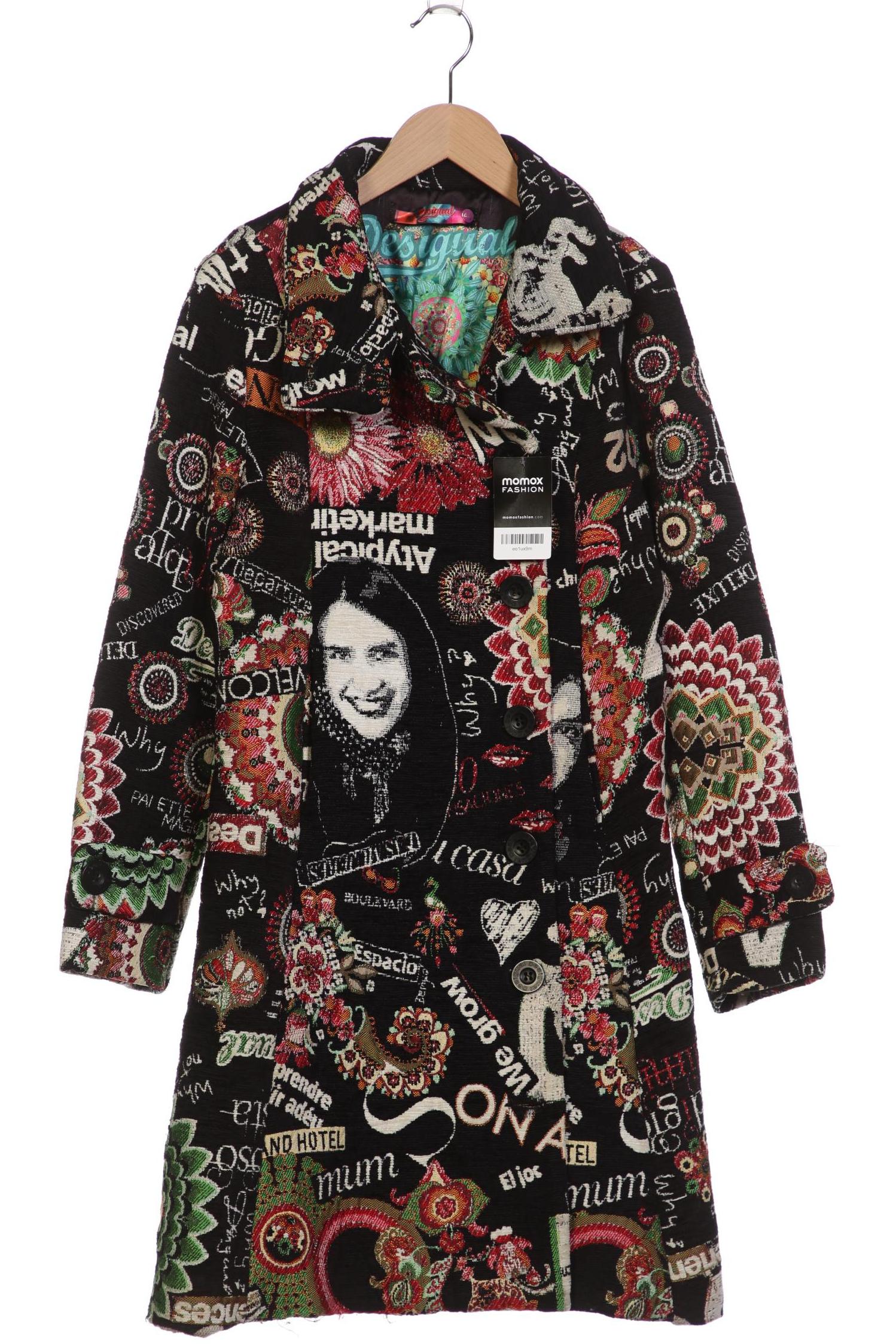

Desigual Damen Mantel, schwarz, Gr. 40