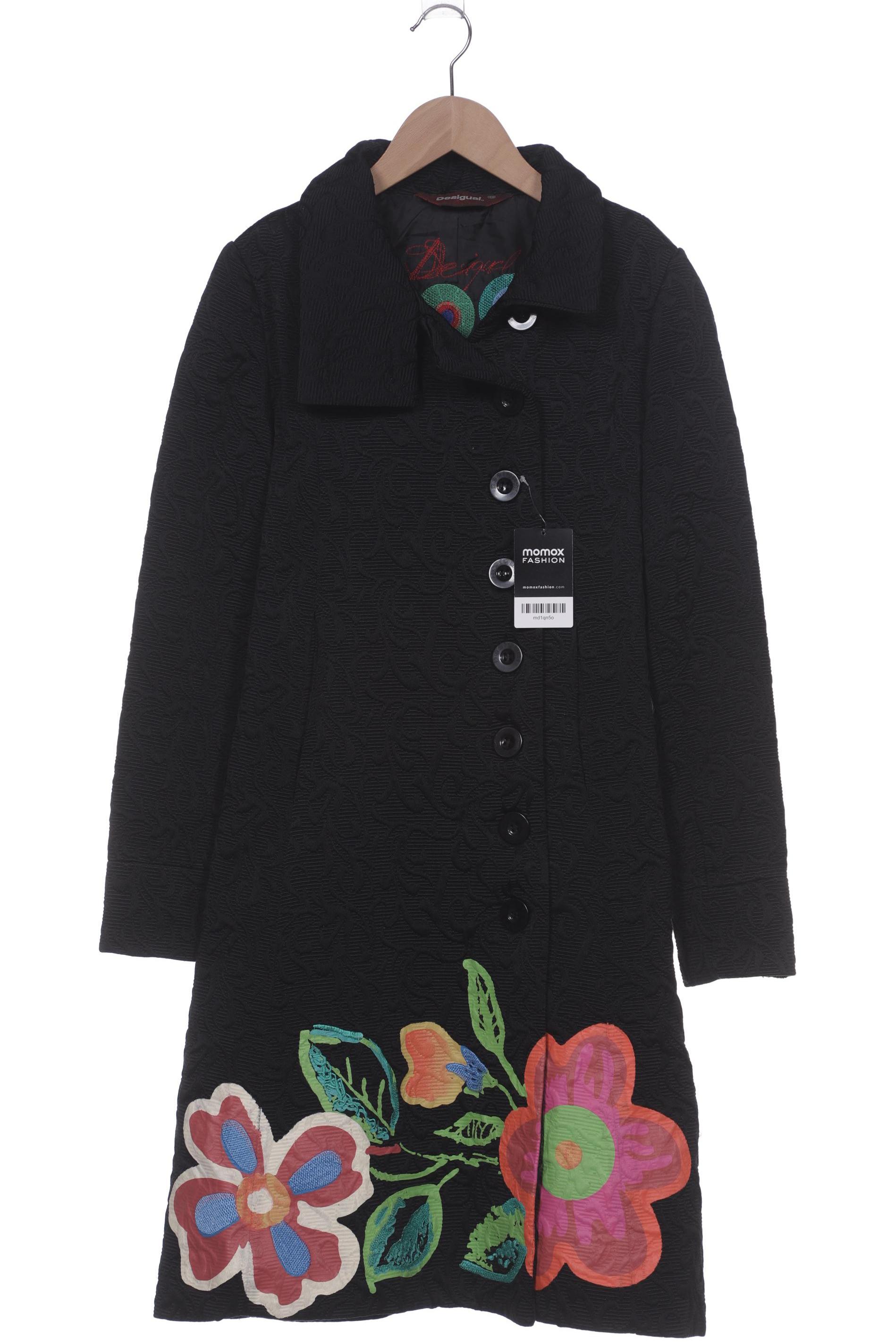 

Desigual Damen Mantel, schwarz, Gr. 40