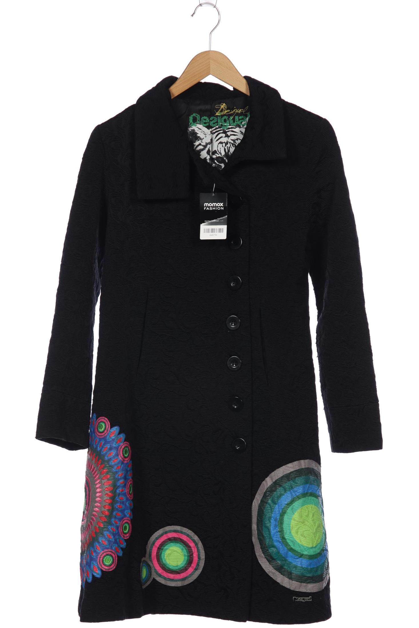 

Desigual Damen Mantel, schwarz