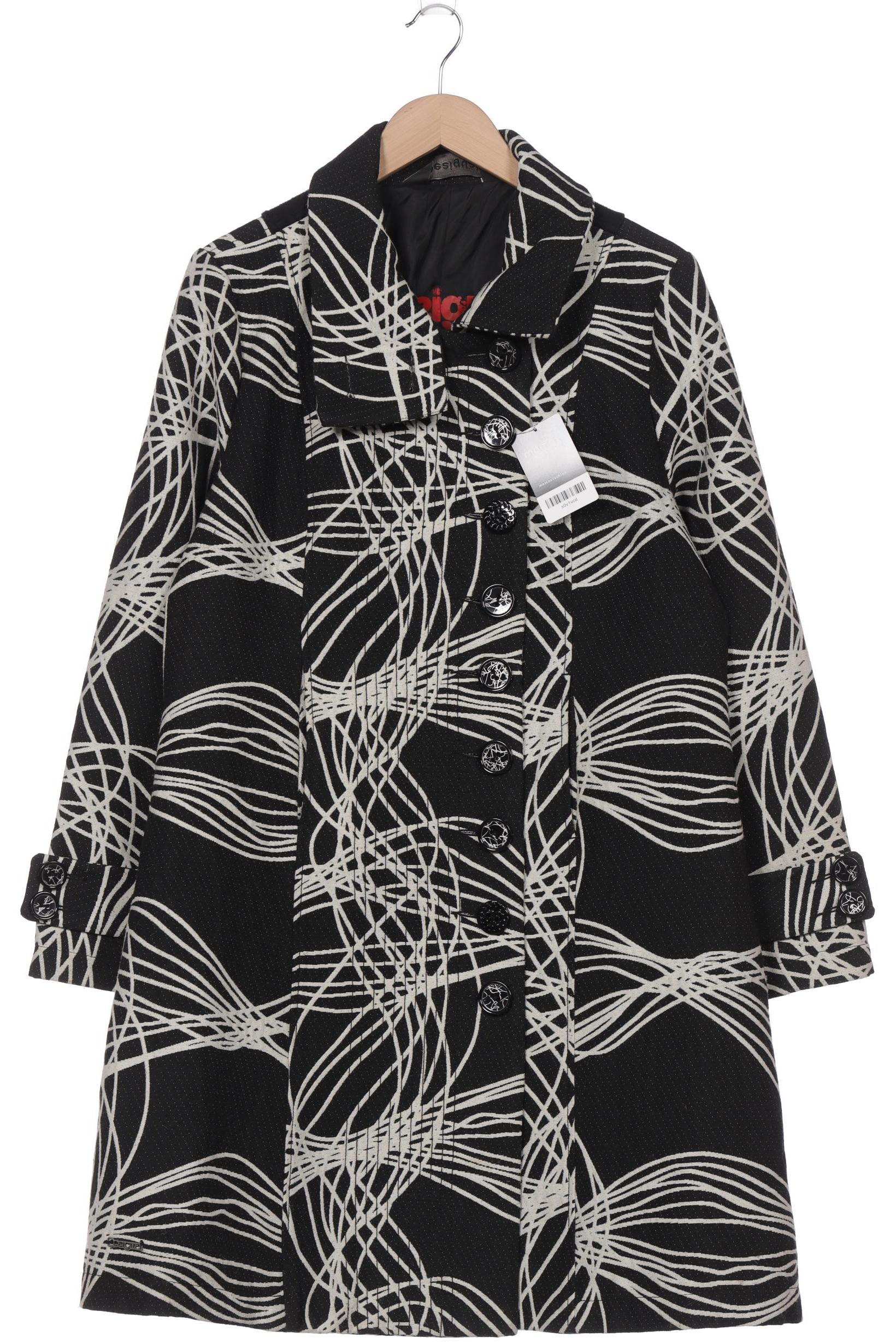 

Desigual Damen Mantel, schwarz