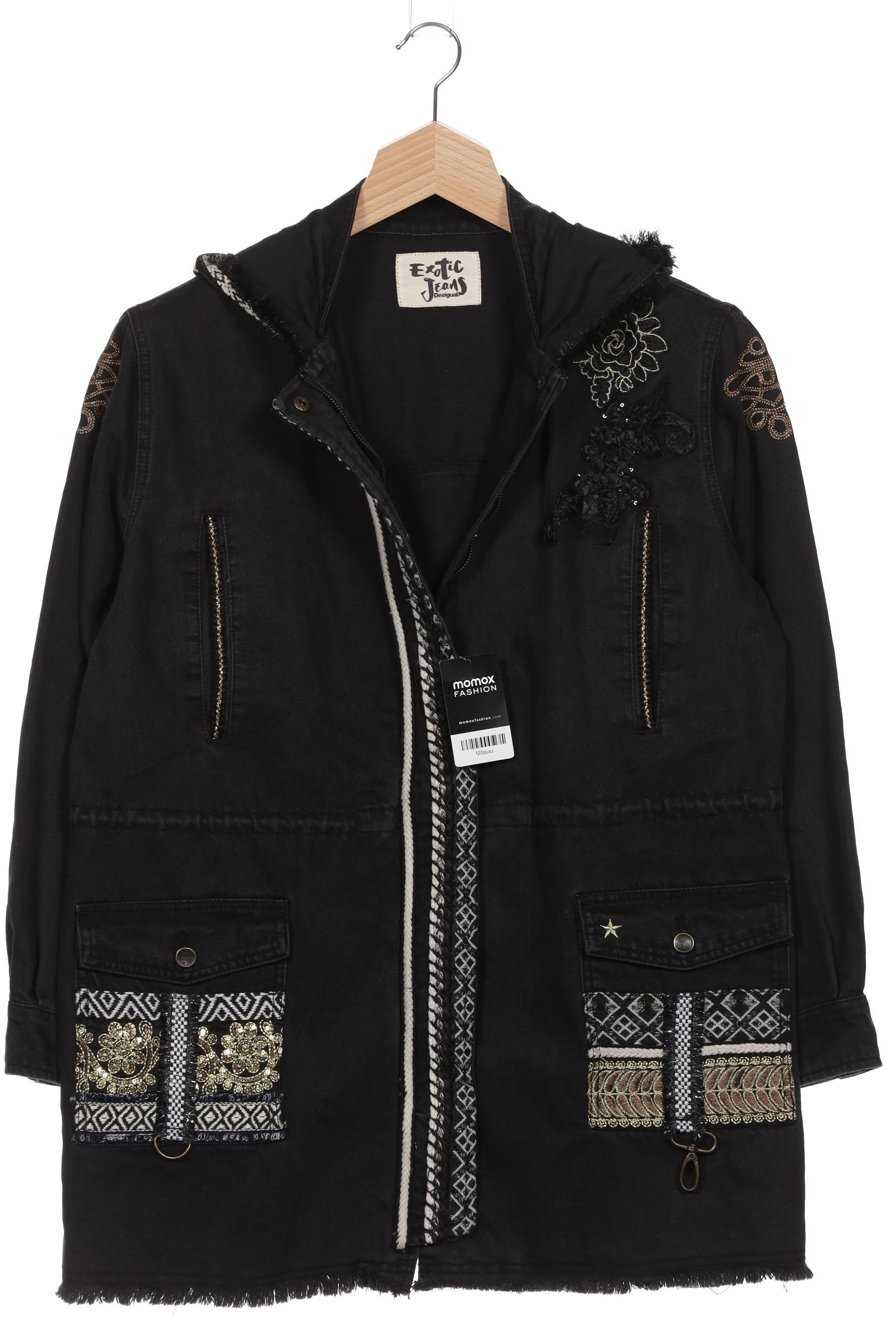 

Desigual Damen Mantel, schwarz, Gr. 44