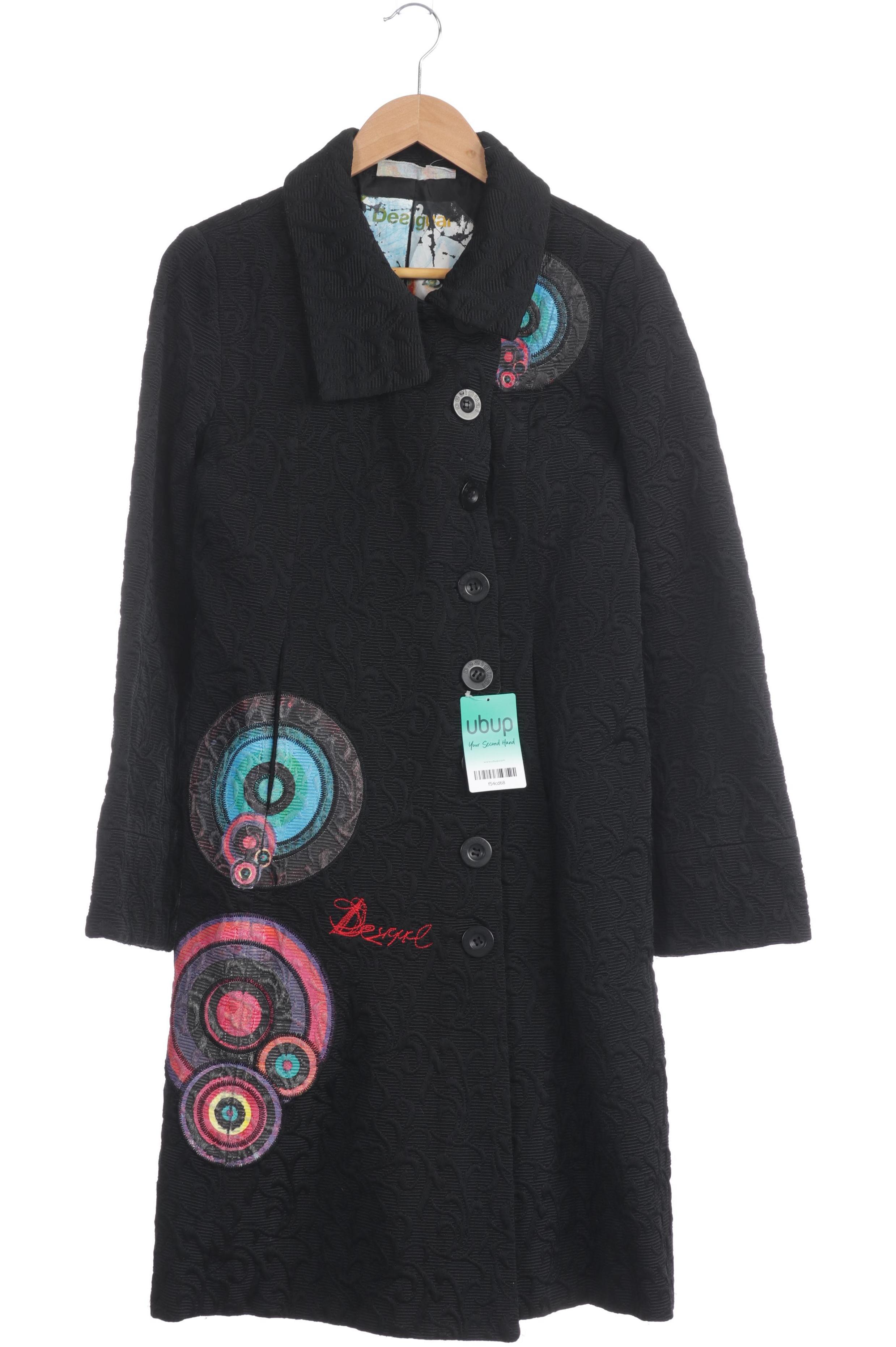 

Desigual Damen Mantel, schwarz, Gr. 42