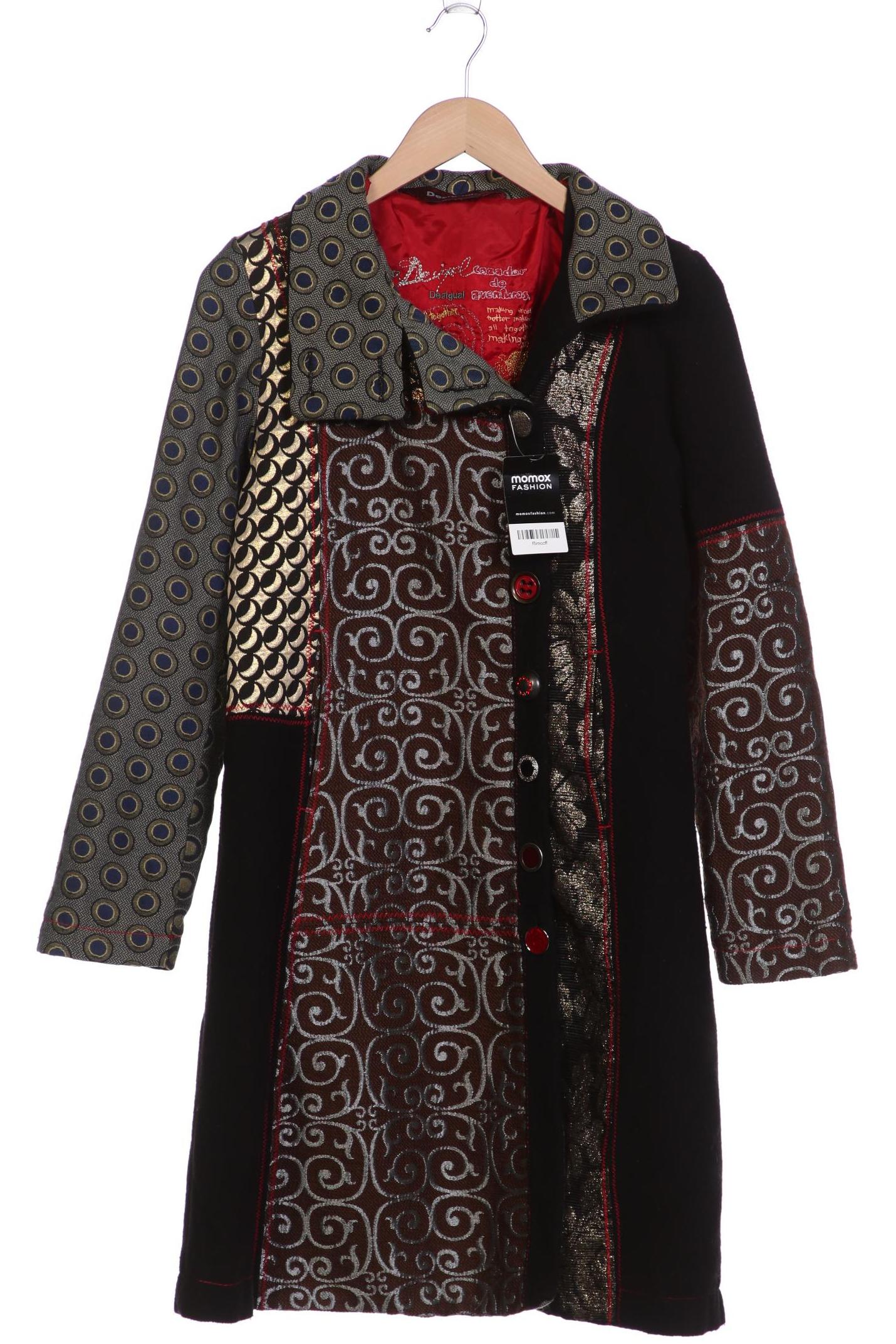 

Desigual Damen Mantel, schwarz