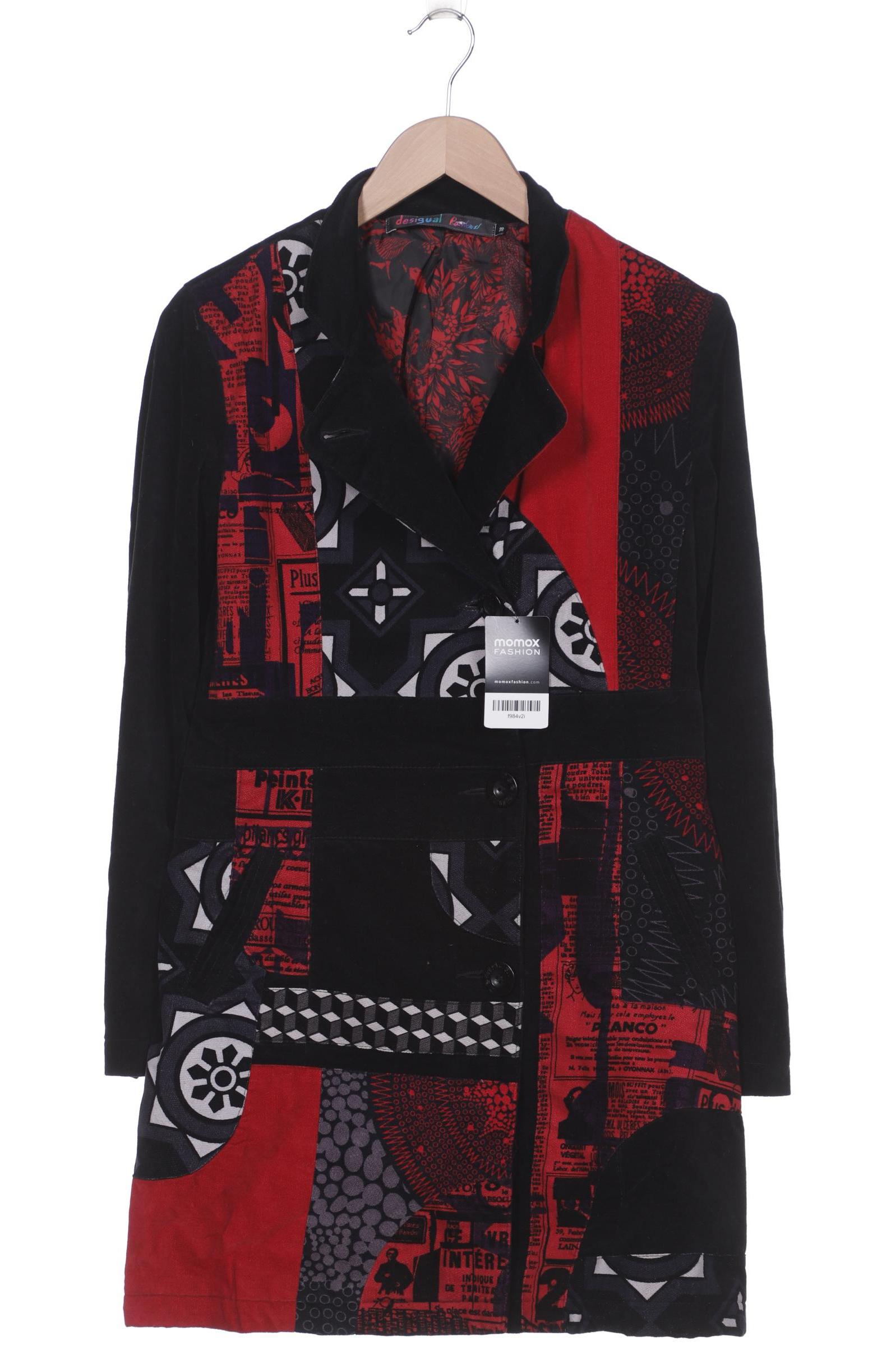 

Desigual Damen Mantel, schwarz, Gr. 38