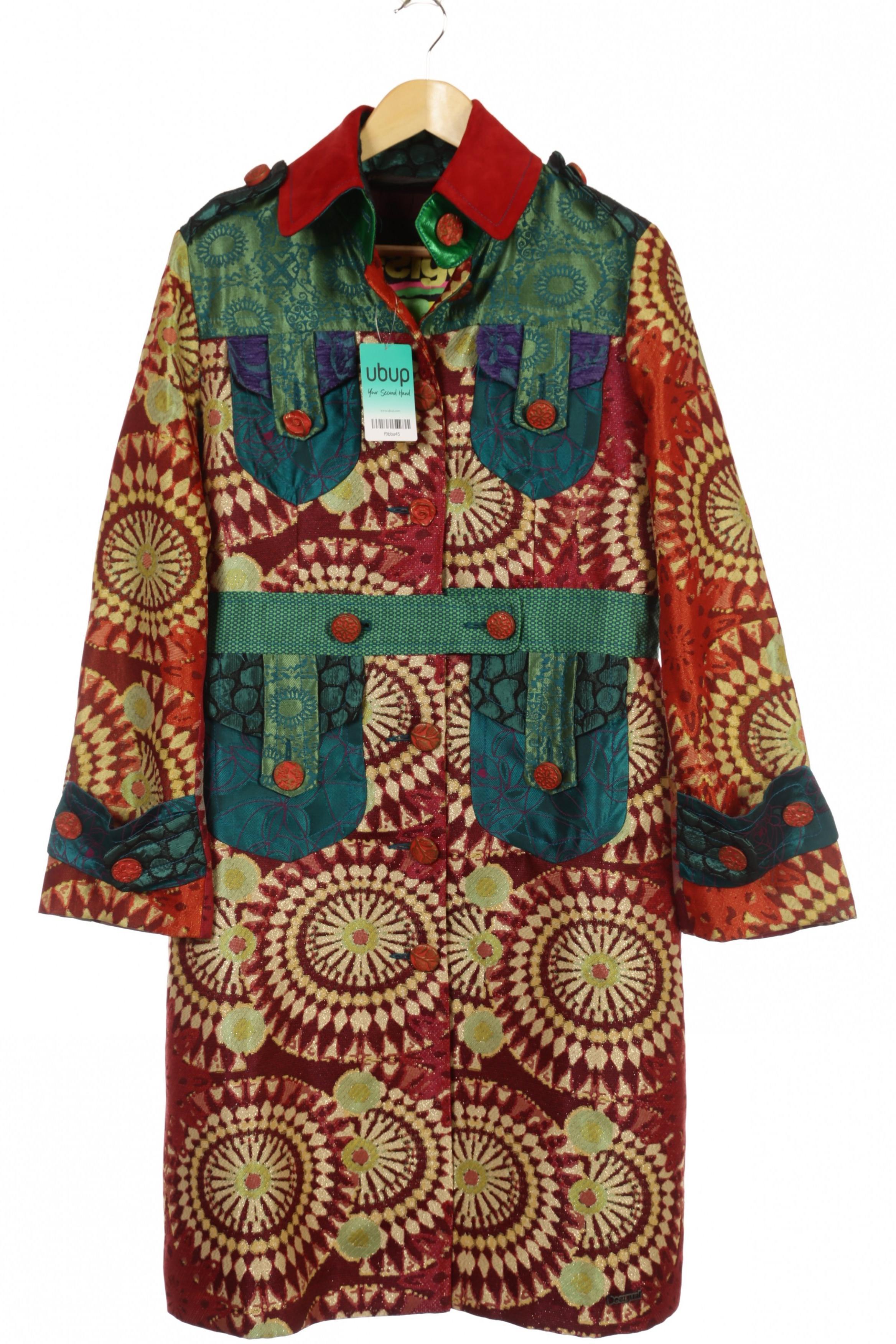 

Desigual Damen Mantel, mehrfarbig, Gr. 44