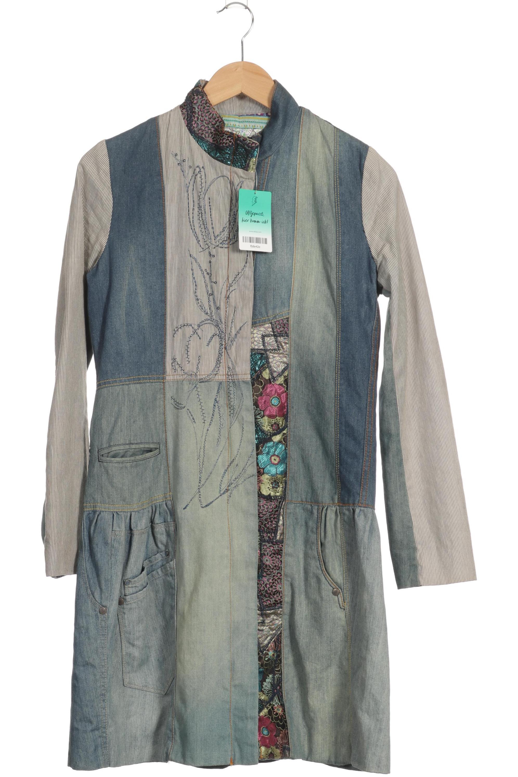 

Desigual Damen Mantel, blau, Gr. 38