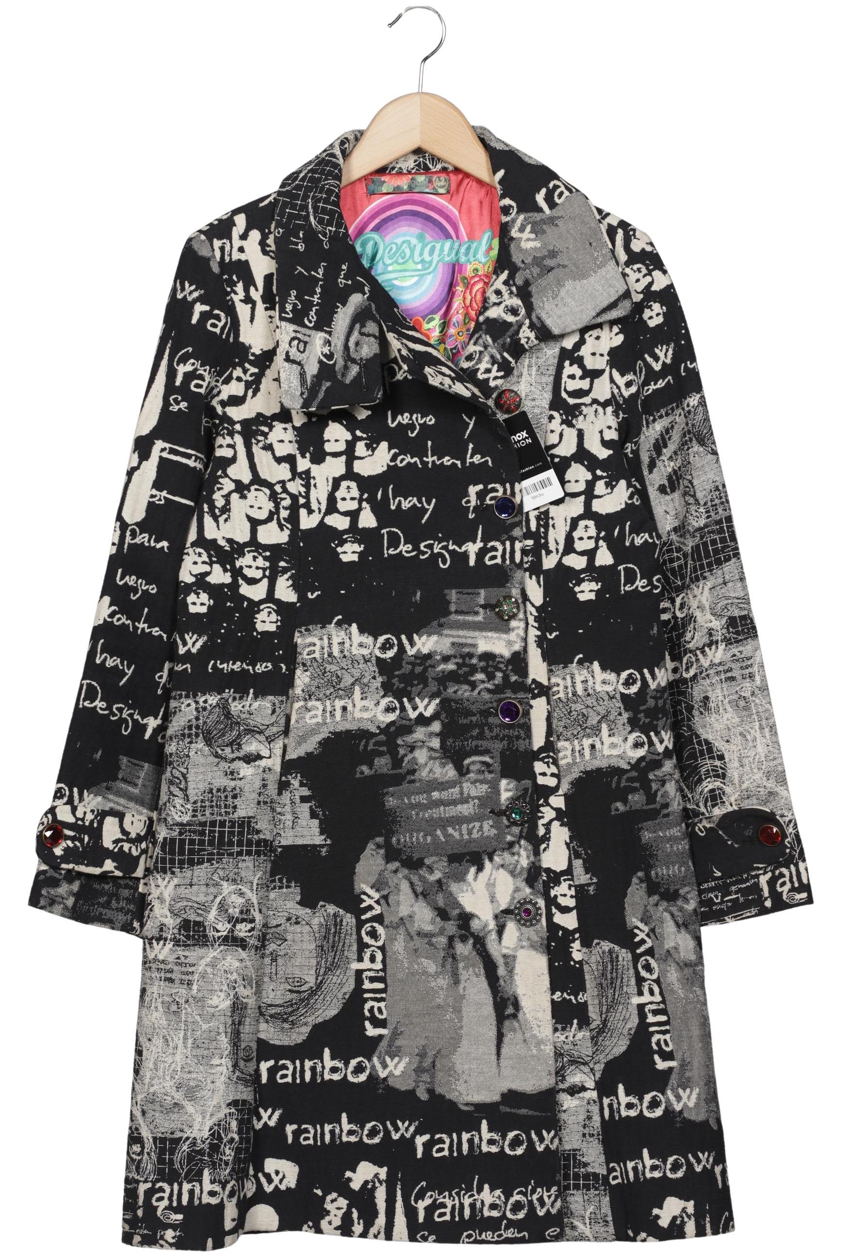 

Desigual Damen Mantel, mehrfarbig, Gr. 42