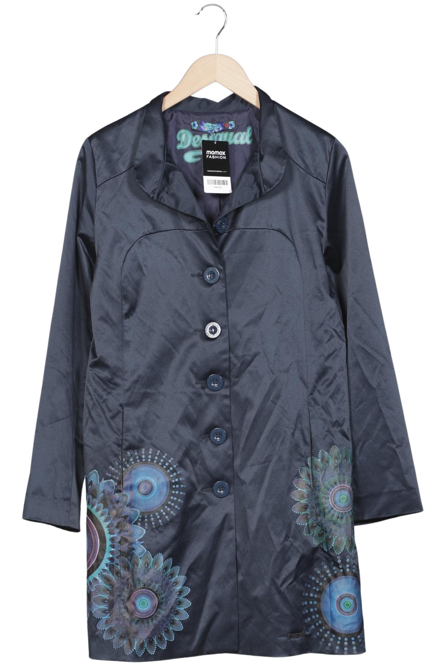 

Desigual Damen Mantel, marineblau, Gr. 42
