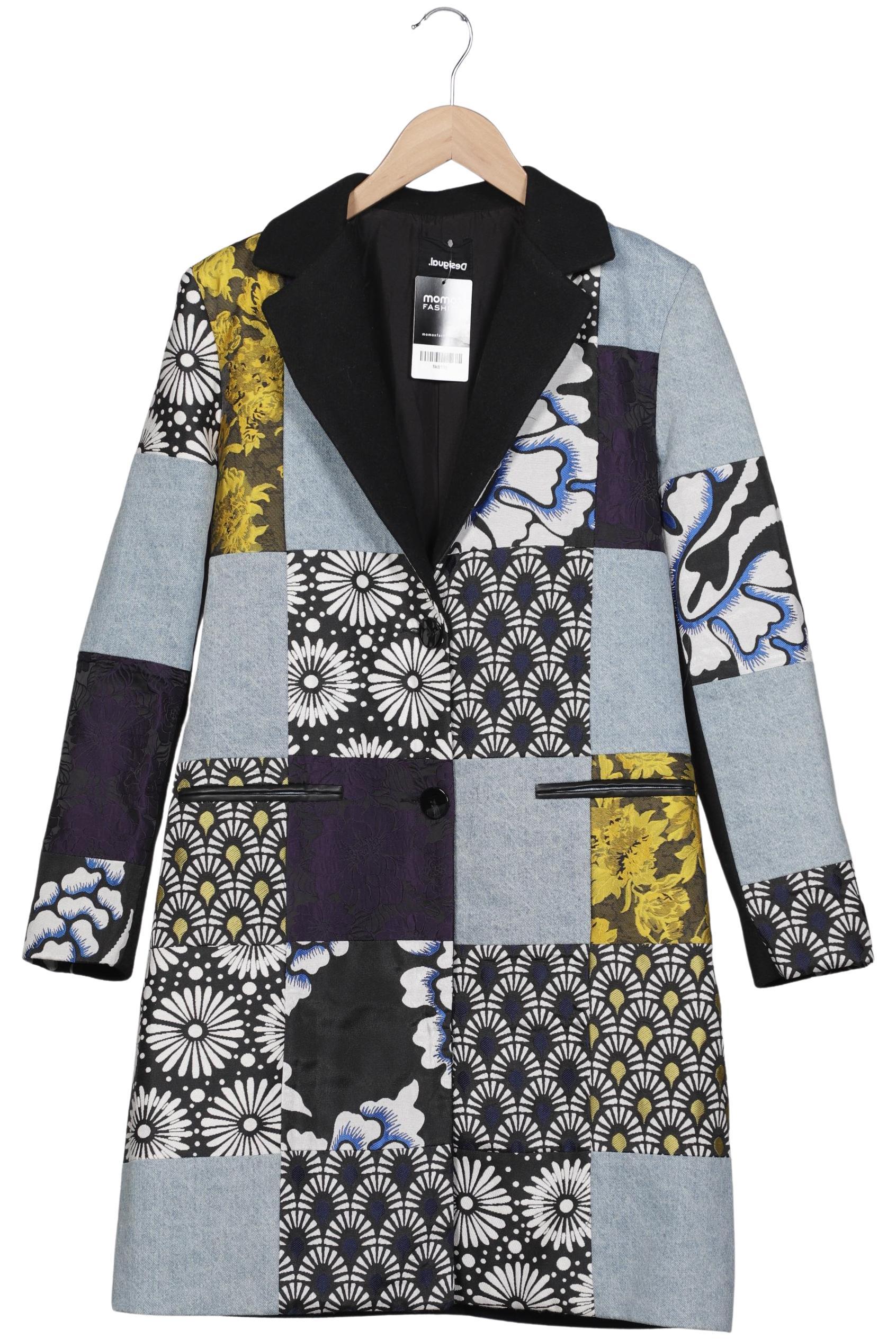 

Desigual Damen Mantel, schwarz, Gr. 38
