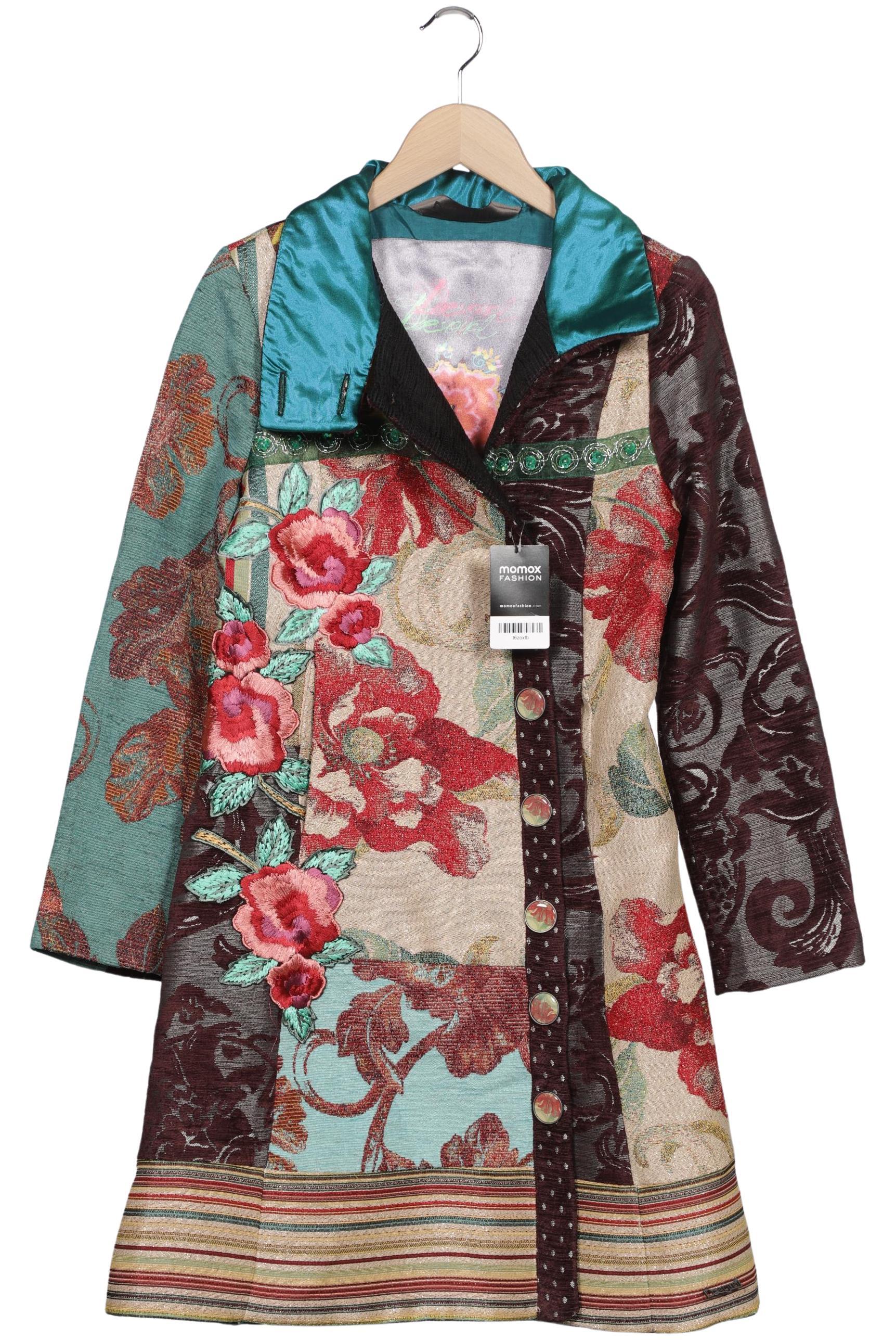 

Desigual Damen Mantel, mehrfarbig, Gr. 38