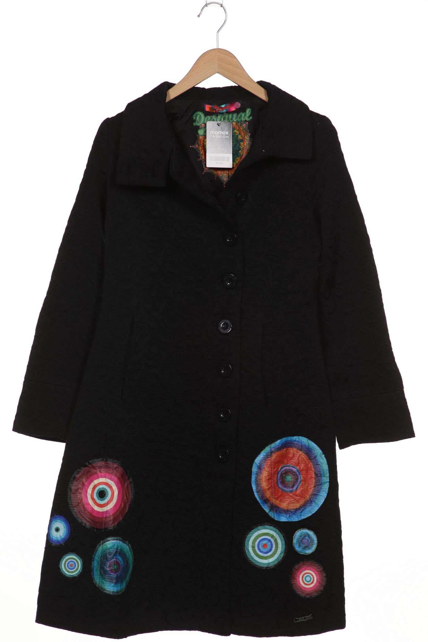 

Desigual Damen Mantel, schwarz