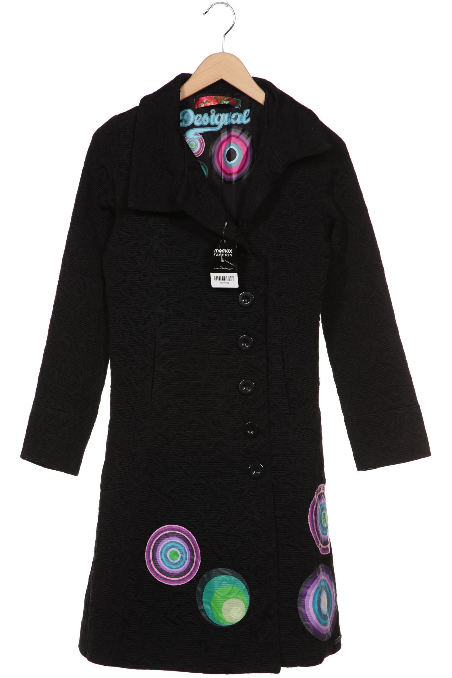 

Desigual Damen Mantel, schwarz