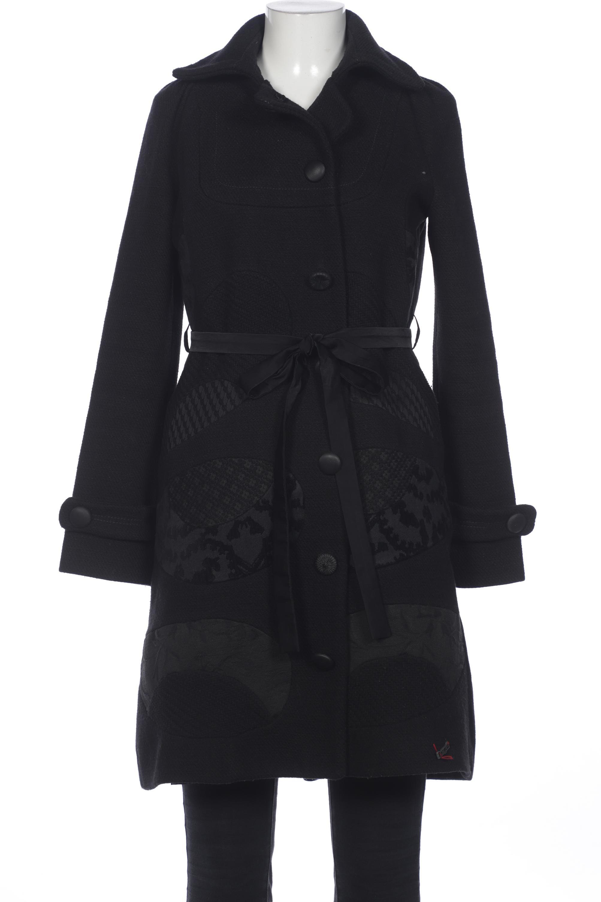 

Desigual Damen Mantel, schwarz, Gr. 40