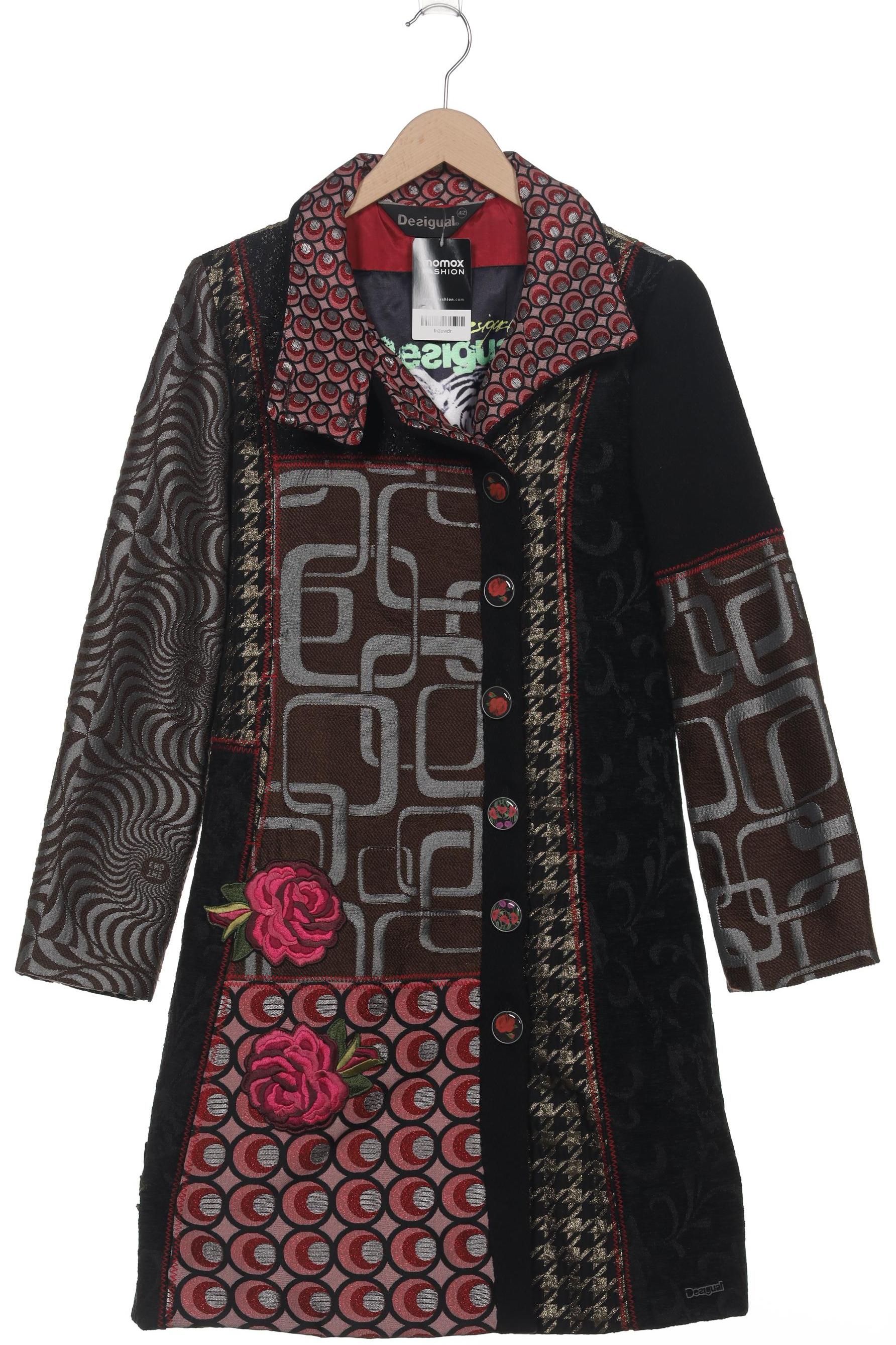 

Desigual Damen Mantel, mehrfarbig, Gr. 42
