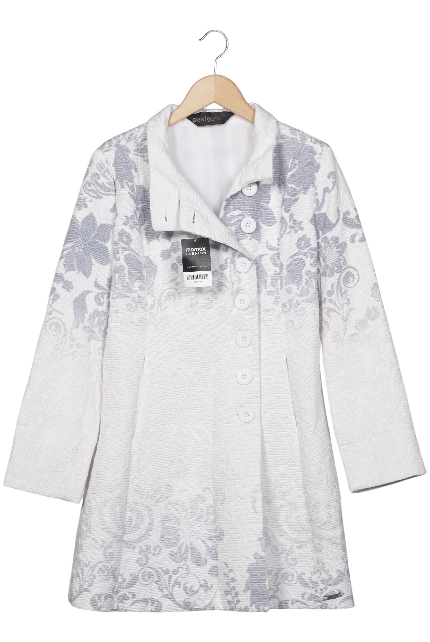 

Desigual Damen Mantel, cremeweiß, Gr. 42