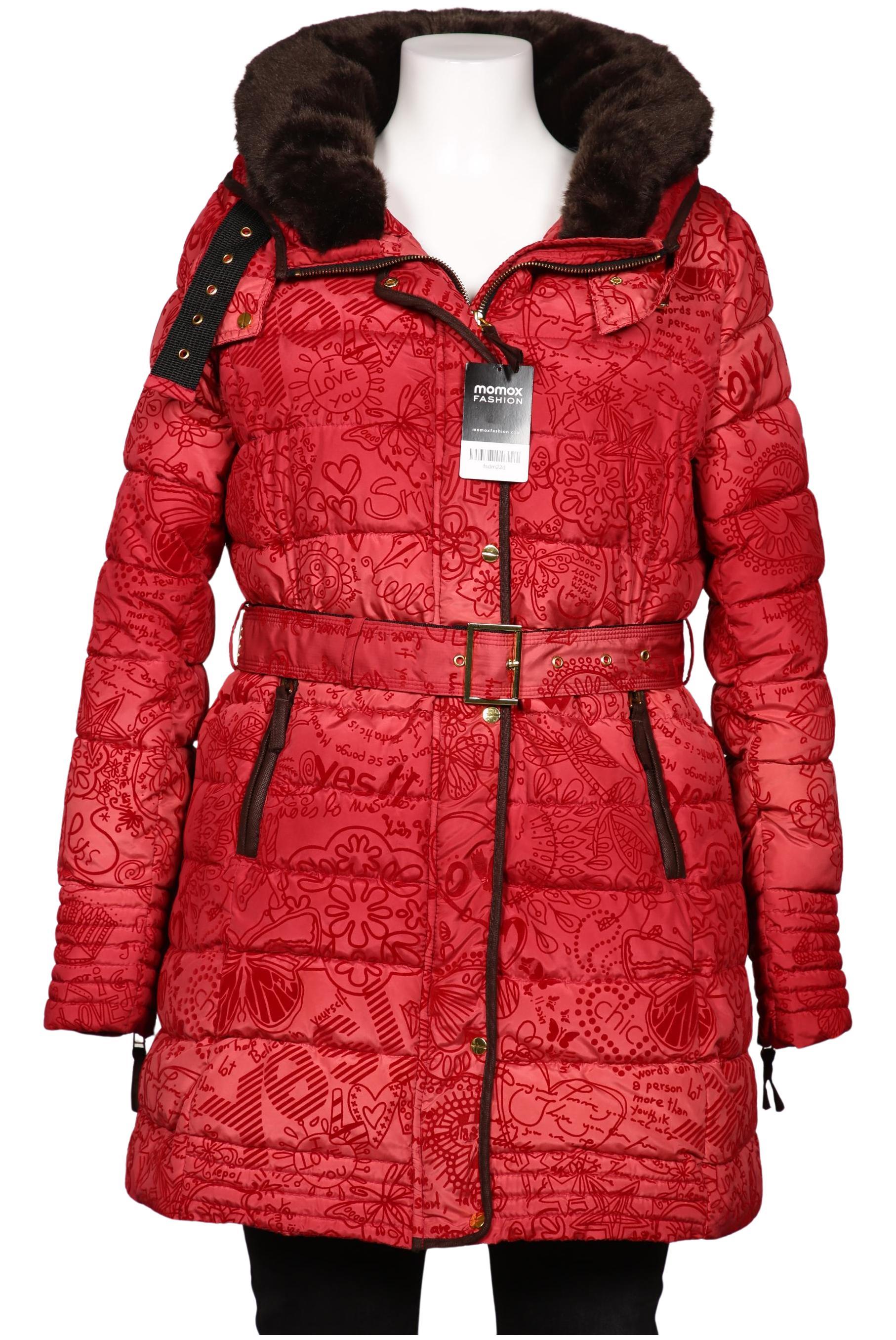 

Desigual Damen Mantel, rot, Gr. 46