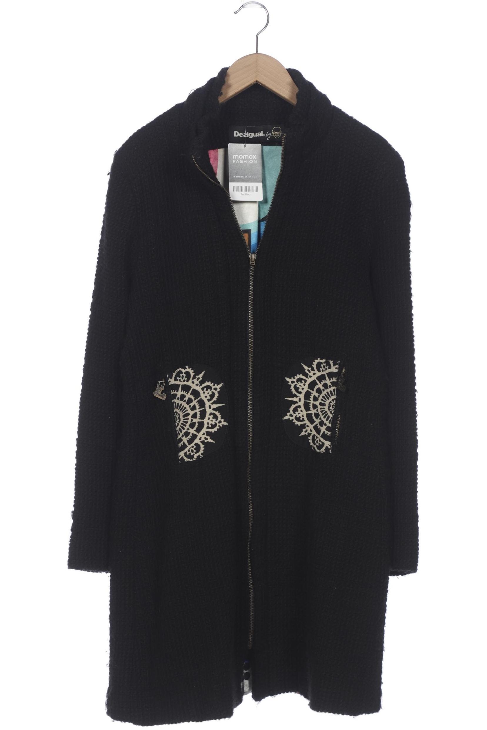 

Desigual Damen Mantel, schwarz, Gr. 40
