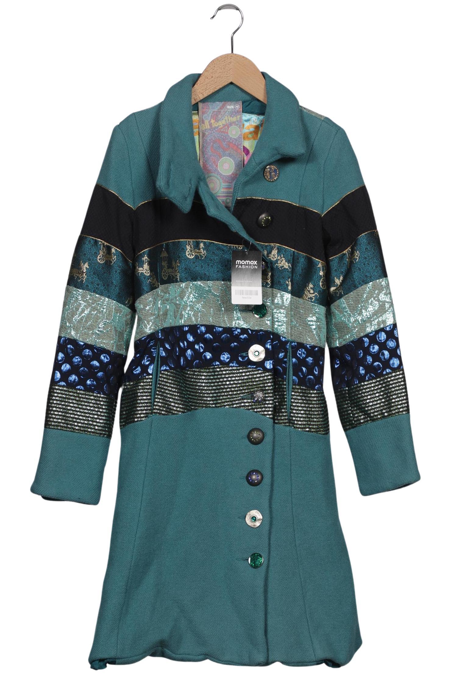 

Desigual Damen Mantel, mehrfarbig, Gr. 40