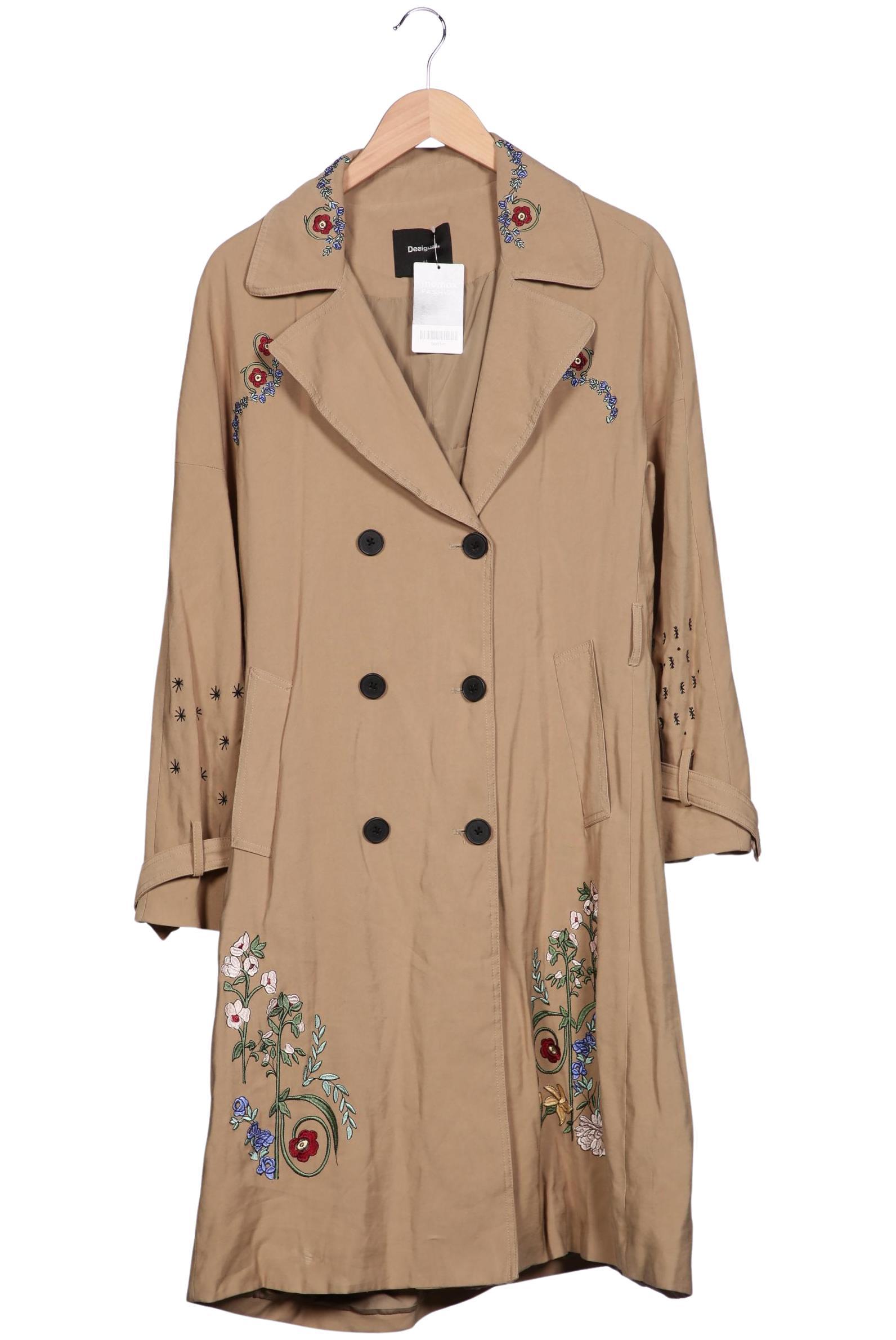 

Desigual Damen Mantel, beige, Gr. 44
