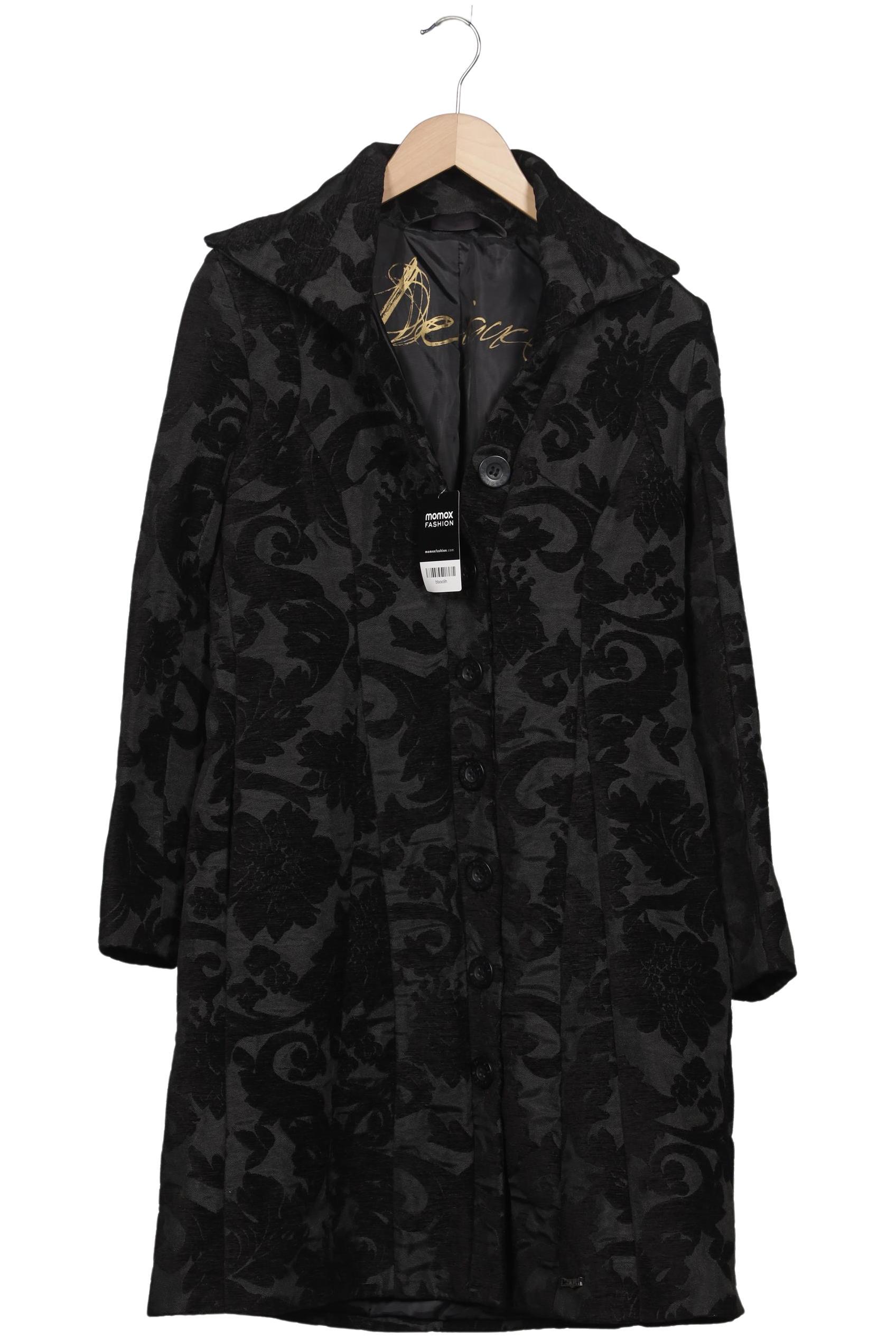 

Desigual Damen Mantel, schwarz, Gr. 40