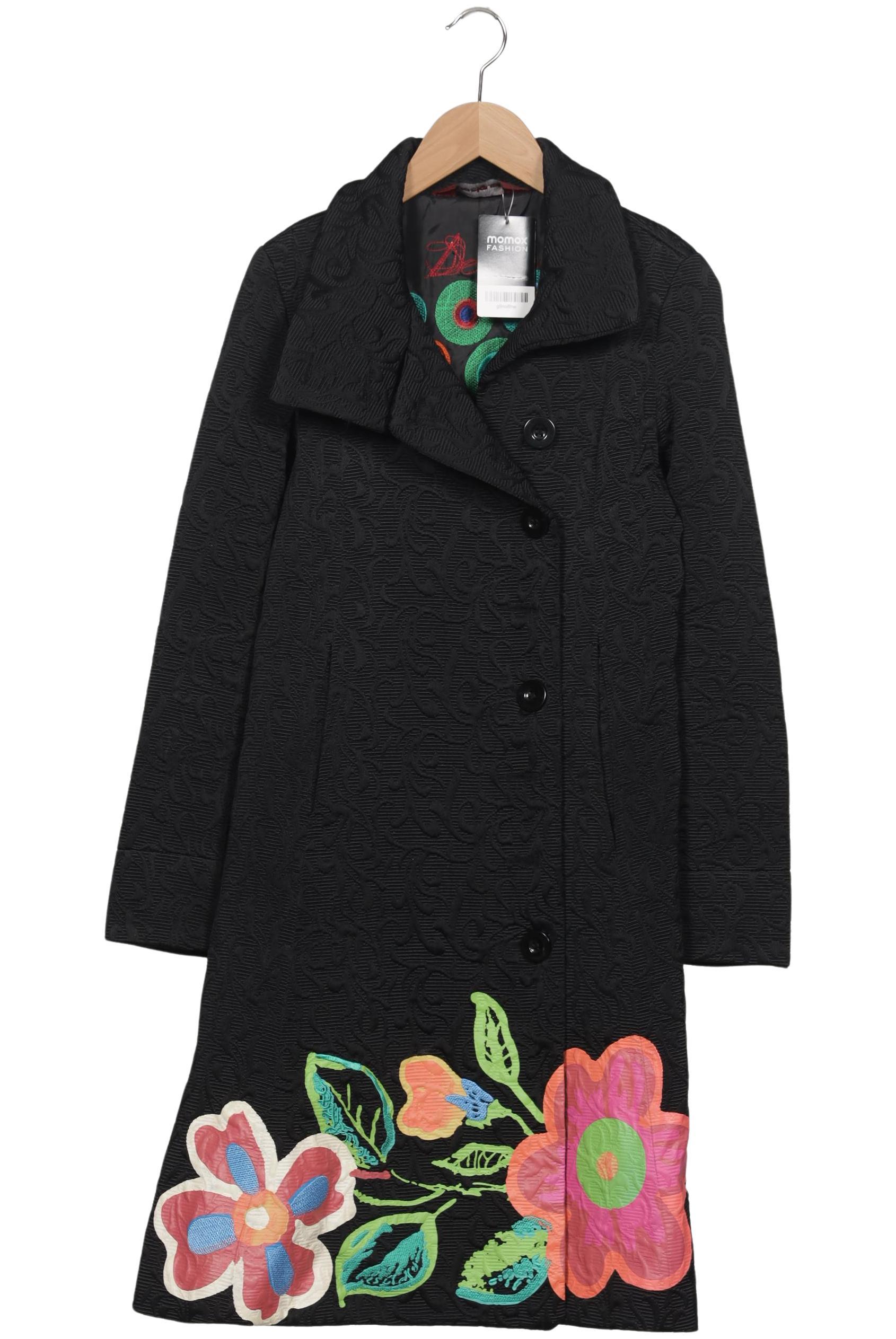 

Desigual Damen Mantel, schwarz, Gr. 38